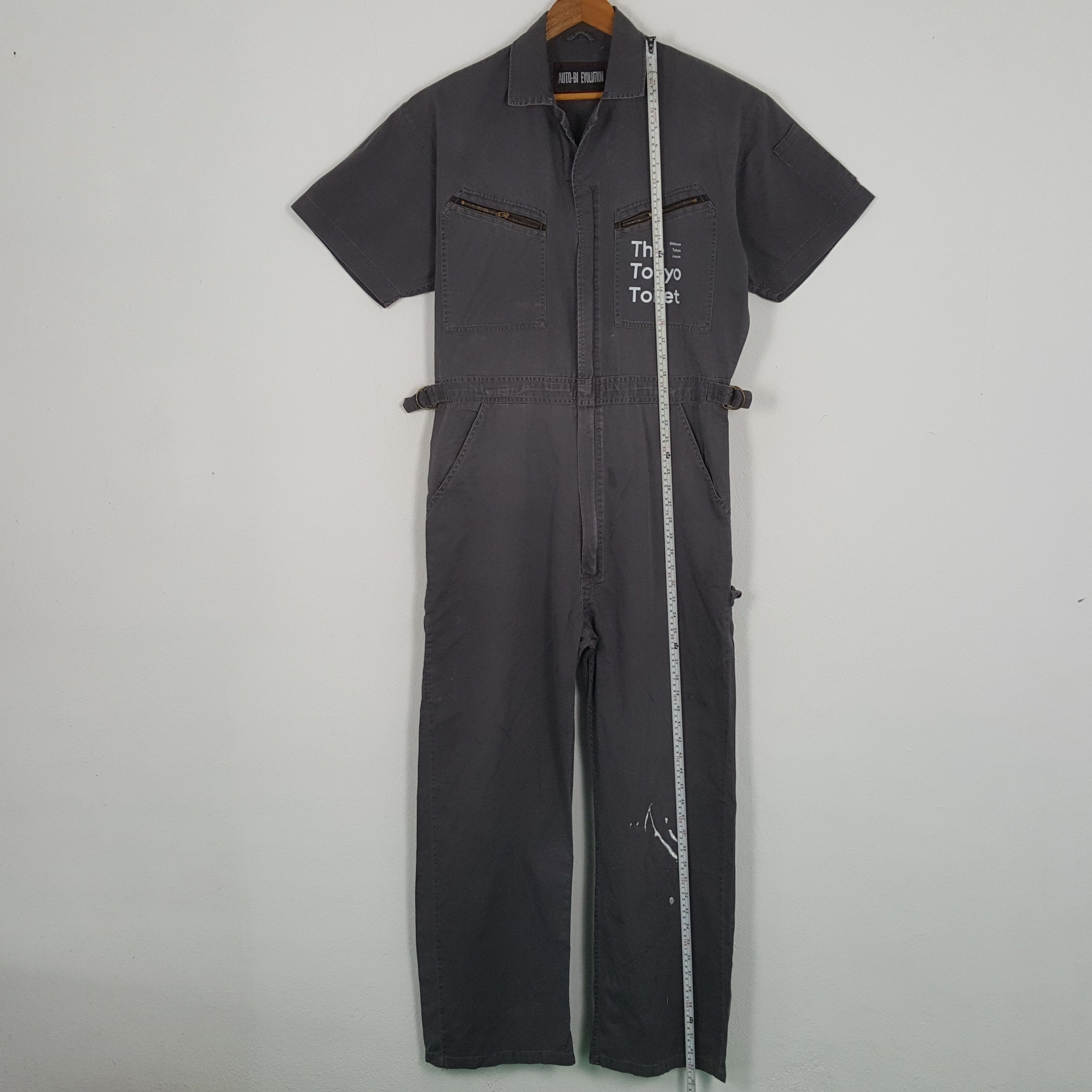 Japanese Brand × Vintage Vintage THE TOKYO TOILET Japanese Fashion Coverall Jacket Size US L / EU 52-54 / 3 - 7 Thumbnail