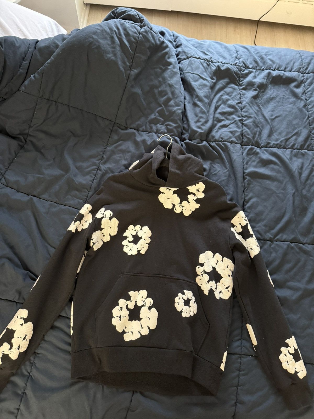 DENIM TEARS Denim Tears Black Hoodie Size US M / EU 48-50 / 2 - 5 Thumbnail