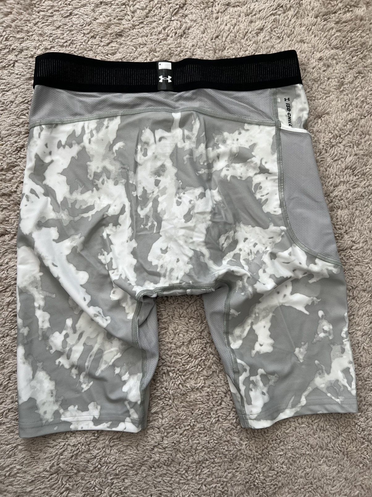 Under Armour Under Armour Mens HeatGear Iso-Chill Camo Compression Shorts Size US 36 / EU 52 - 4 Thumbnail