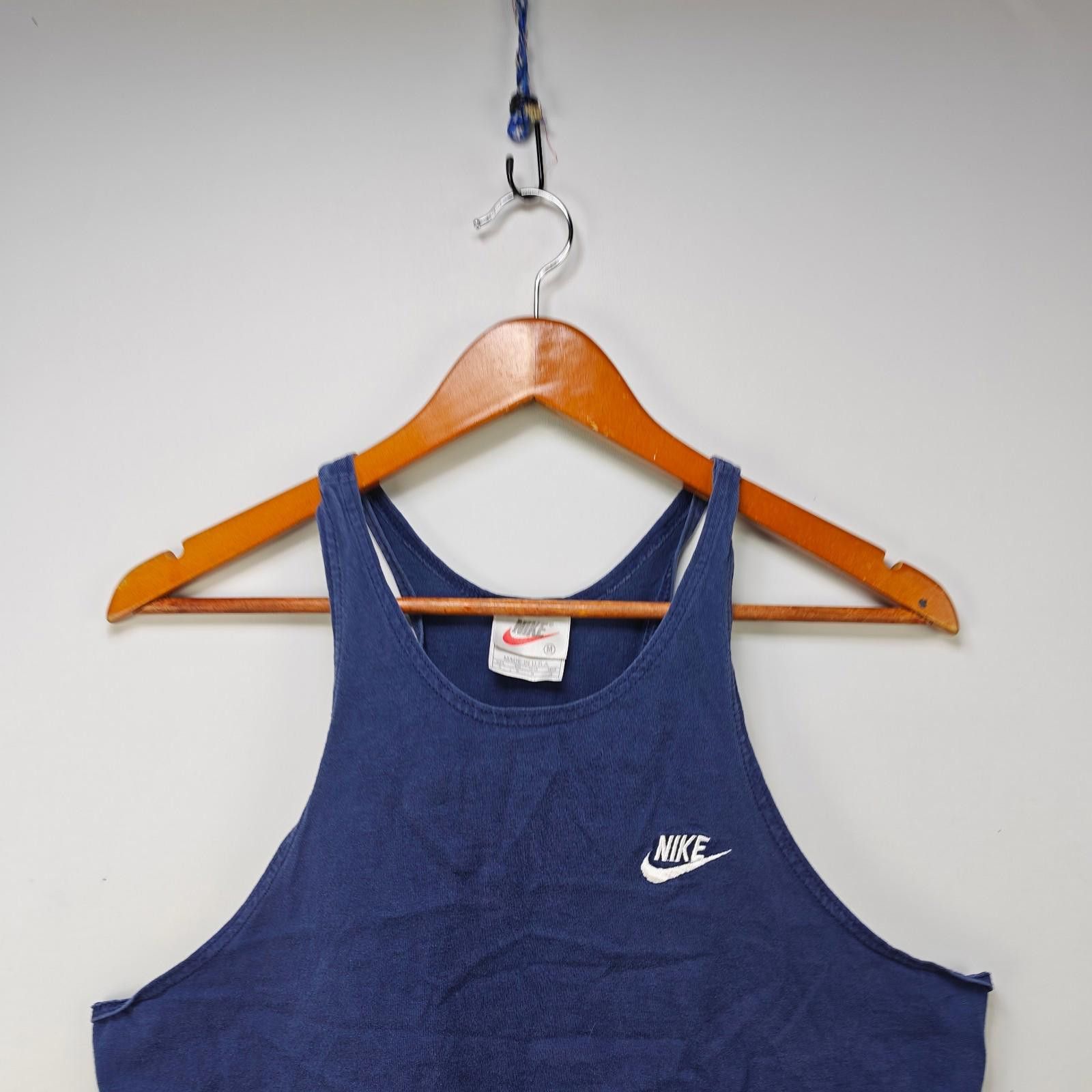 Nike Vintage 90s Nike Gym Tank Top Shirt Mens Medium Size US M / EU 48-50 / 2 - 2 Thumbnail