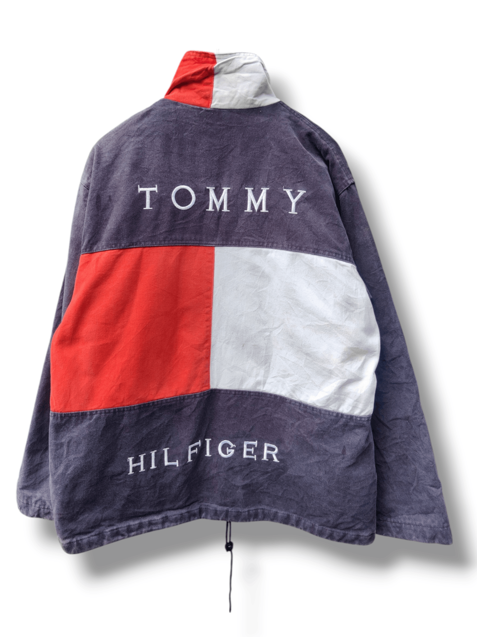 Tommy Hilfiger Vintage Distressed Rare Tommy Hilfiger Spell Out Jacket Size US M / EU 48-50 / 2 - 1 Thumbnail