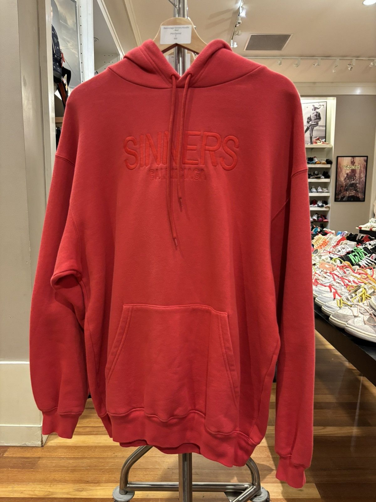 Balenciaga sinners hoodie price online