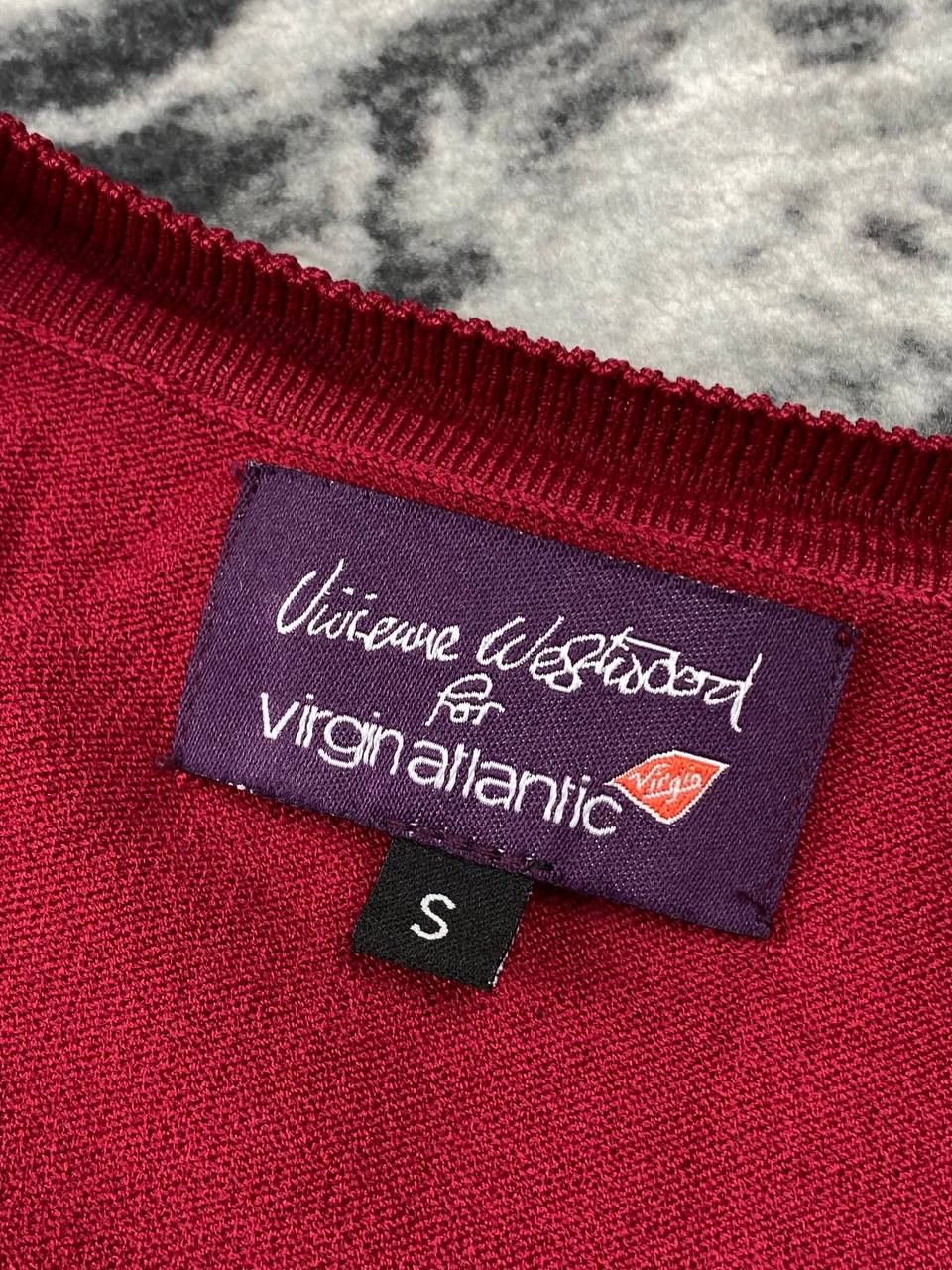 Vivienne Westwood Vivienne Westwood Virgin Atlantic Knit Striped Viscose Size S / US 4 / IT 40 - 5 Thumbnail