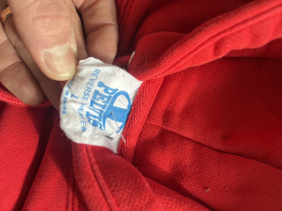 Champion × Pelvis Pelvis X Champion Collab Hoodie Sweatshirt Hype Red Large Size US L / EU 52-54 / 3 - 7 Thumbnail