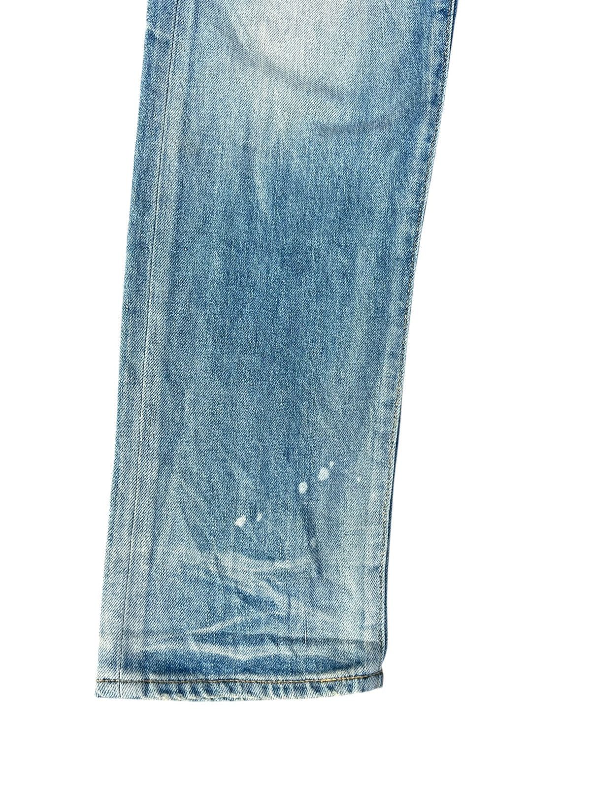 Japan Blue Jeans Dirty Mud Japan Blue Distressed Denim Stretch Sun Set Jeans Size US 32 / EU 48 - 8 Thumbnail