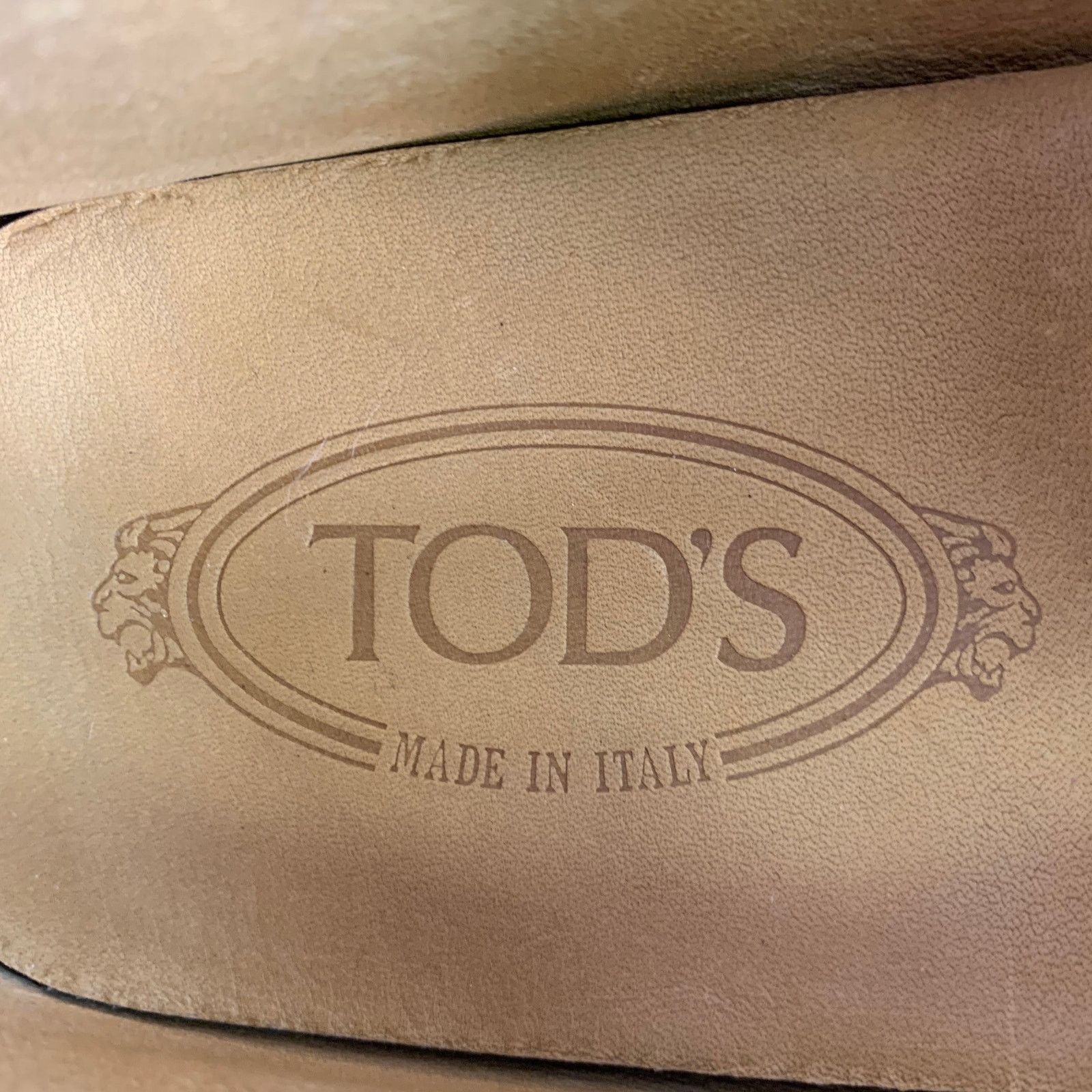 Tod's TOD'S Size 12.5 Yellow Suede Rubber Sole Drivers Loafers Size US 12.5 / EU 45-46 - 7 Thumbnail