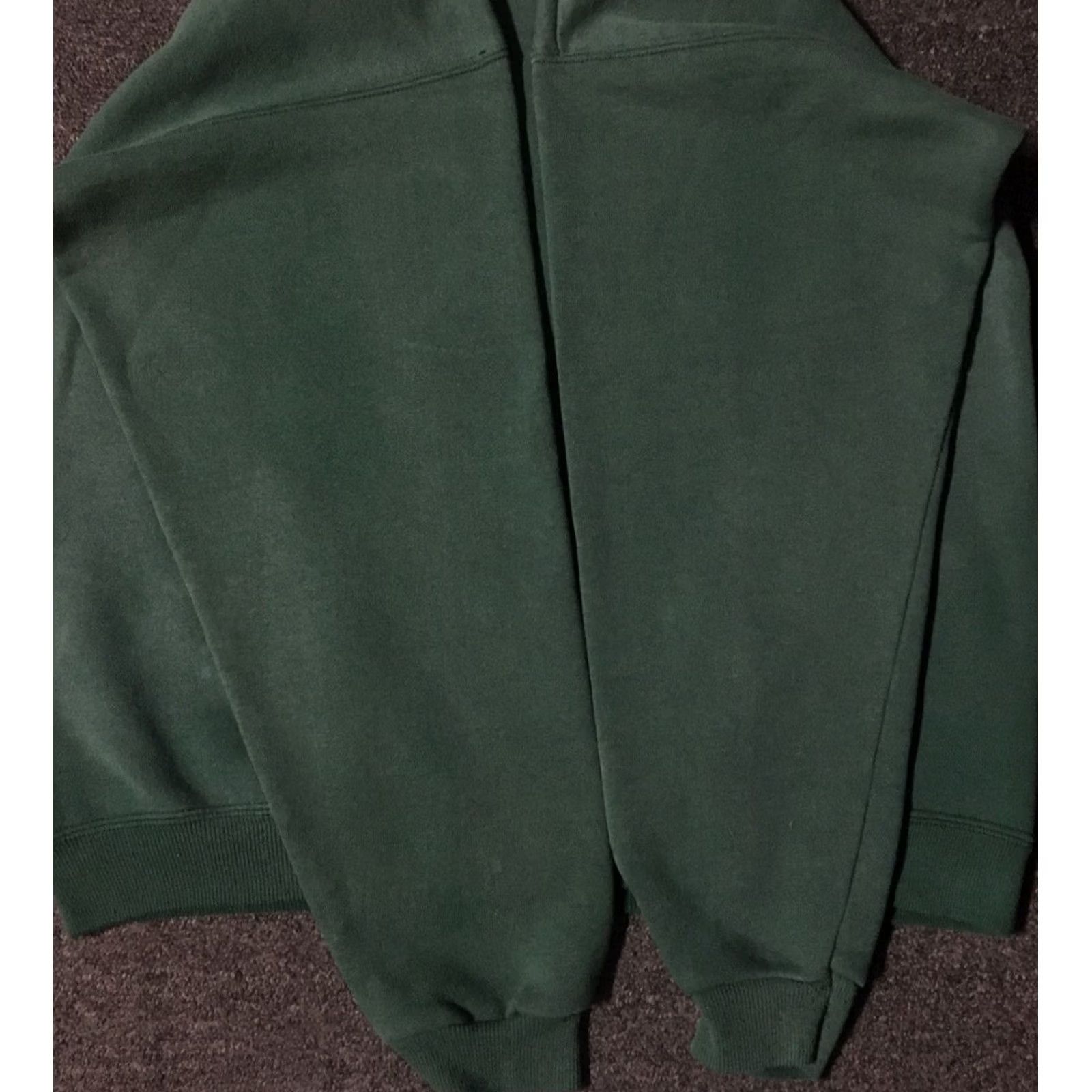Hanes VINTAGE Hanes Sweatshirt M Green 90s Distressed Pullover Men Sports Gym Barbed Size US M / EU 48-50 / 2 - 4 Thumbnail