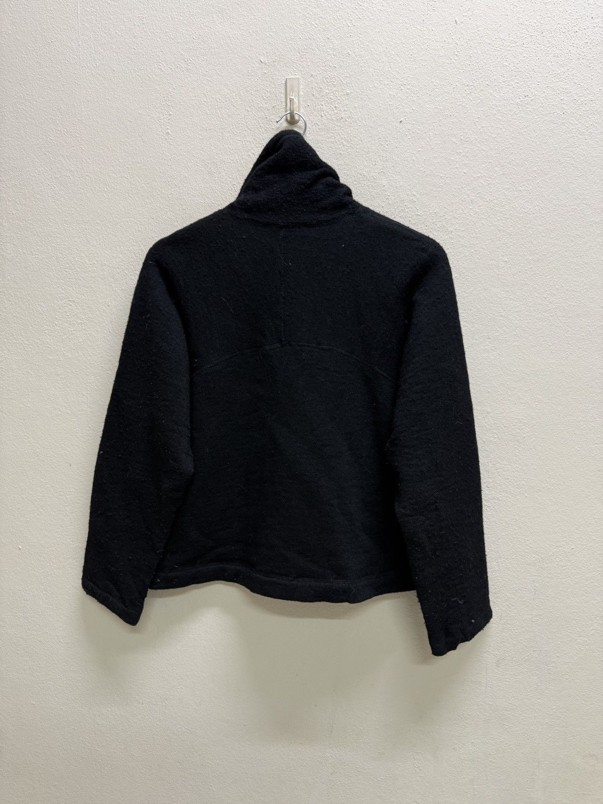Issey Miyake me Issey Miyake Mohair Button Up Cropped Jacket Size M / US 6-8 / IT 42-44 - 20 Thumbnail