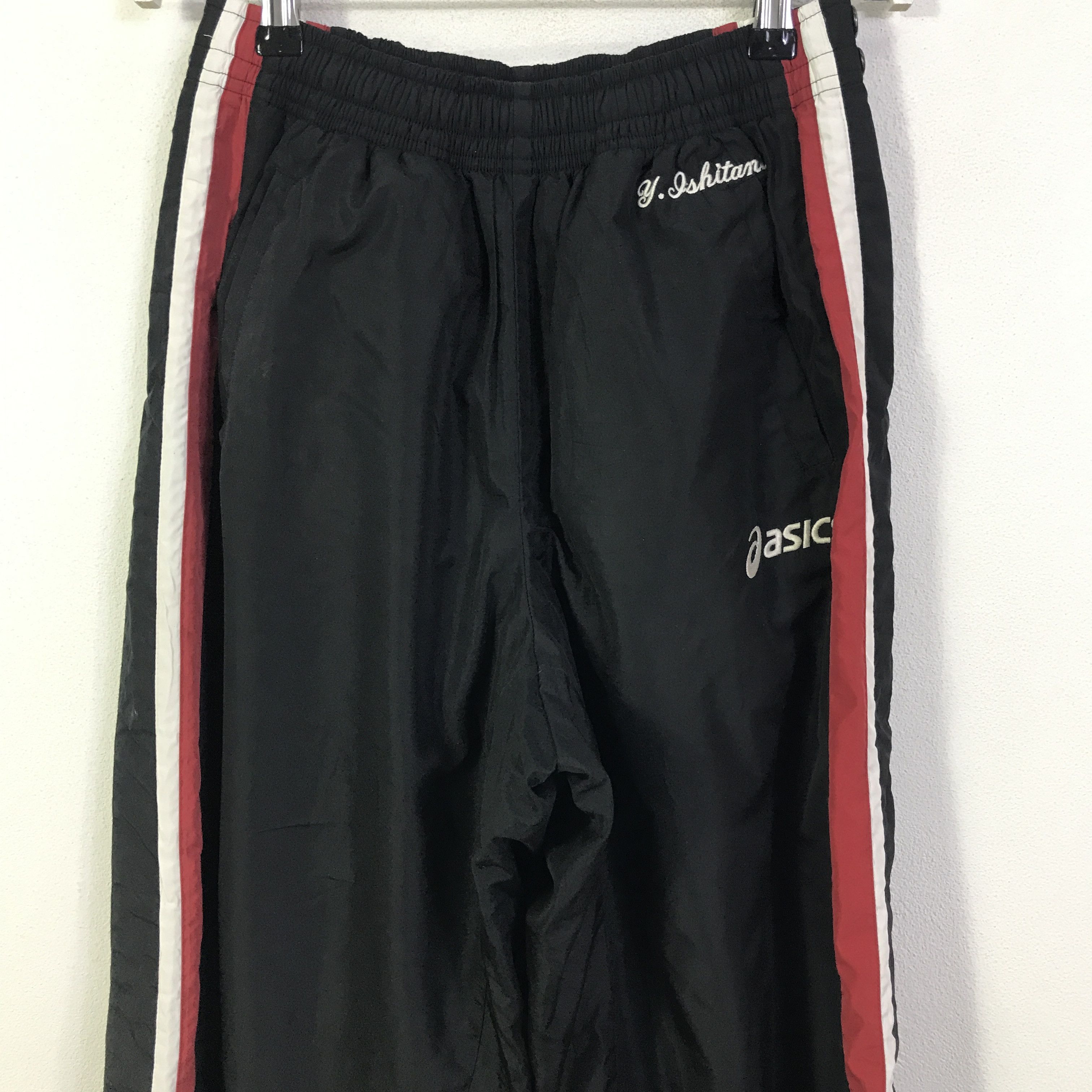 Asics vtg asics sports track full Button pants K130B3 Size US 30 / EU 46 - 2 Thumbnail