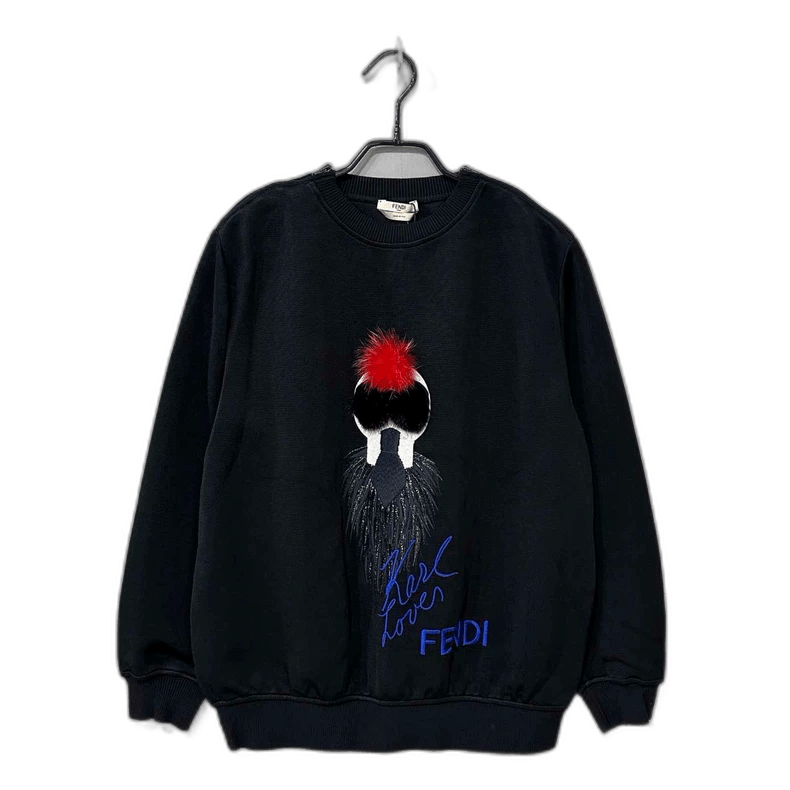 Fendi Limited Edition Fendi Sweatshirt with Signature Size M / US 6-8 / IT 42-44 - 1 Thumbnail