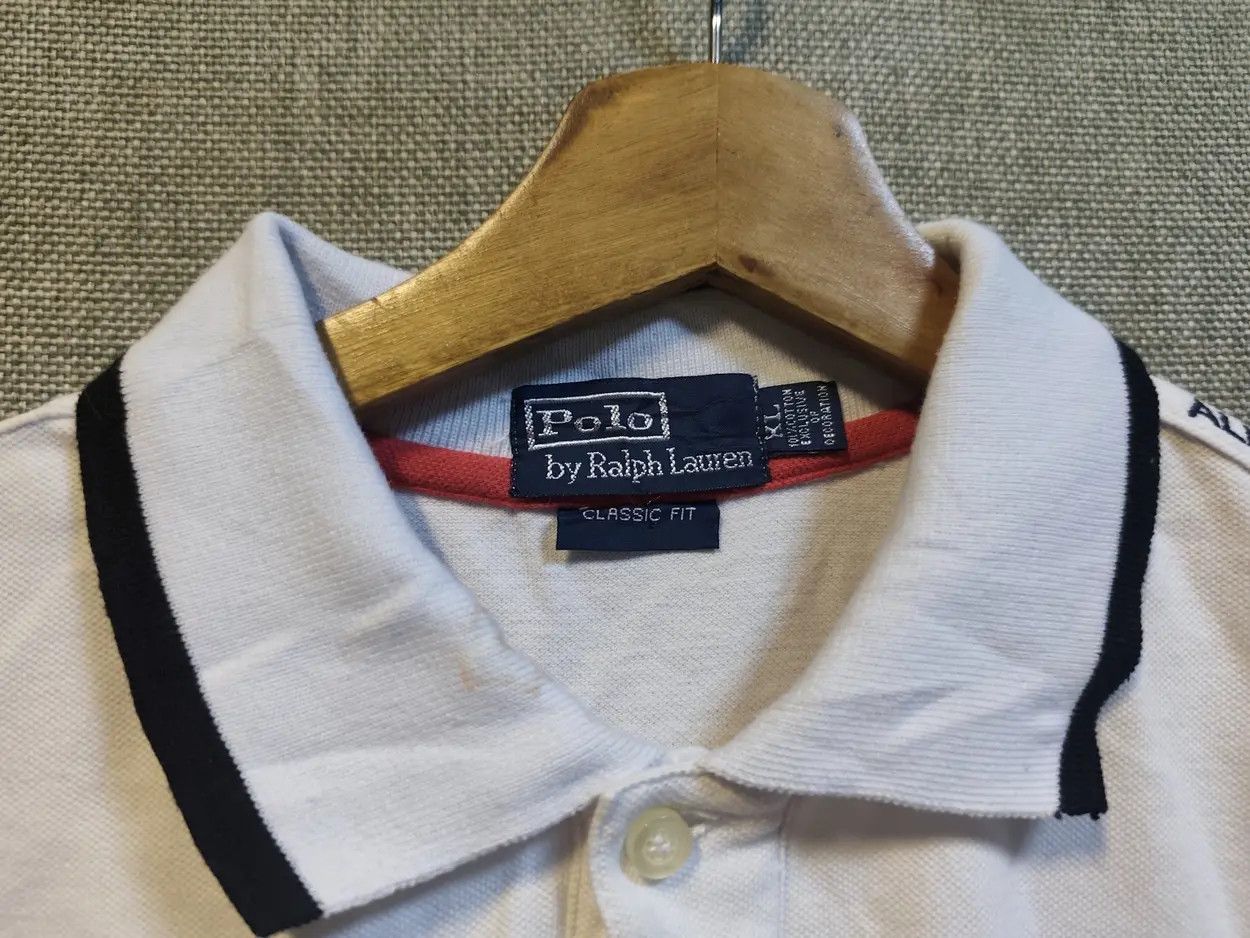 Polo Ralph Lauren Vintage Polo Ralph Lauren RL1 Racing Team GBR Polo Shirt Size US M / EU 48-50 / 2 - 6 Thumbnail