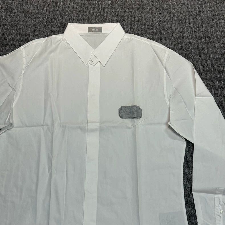 Dior Dior Size43 23 Spring and Summer Label Logo White Long-slee Size US XS / EU 42 / 0 - 3 Thumbnail