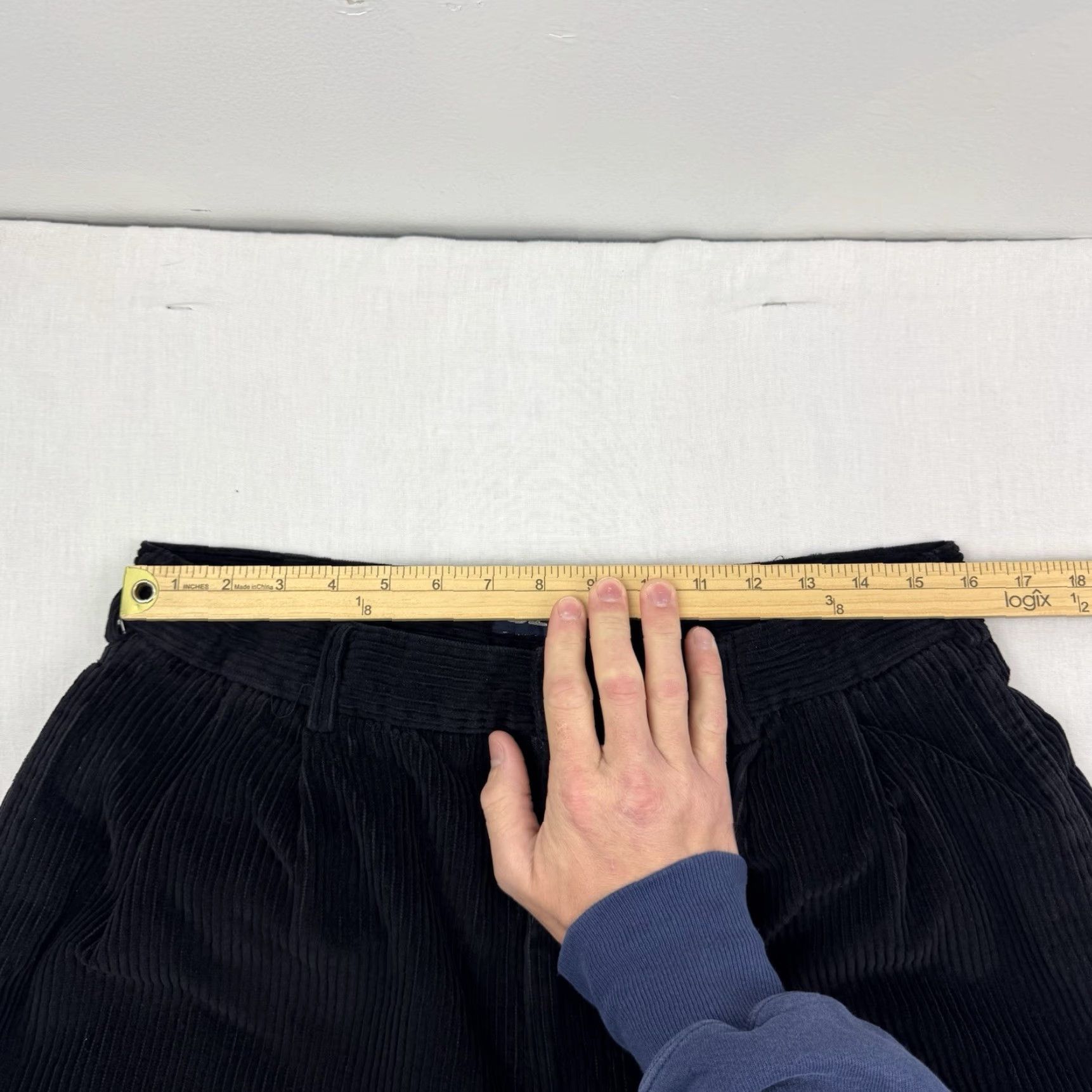 Vintage VINTAGE Jab Corduroy Pants Men Regular 36 Inseam 30 Black Baggy Relaxed 90s Hipster Y2K Punk Jacket? Size US 36 / EU 52 - 4 Thumbnail