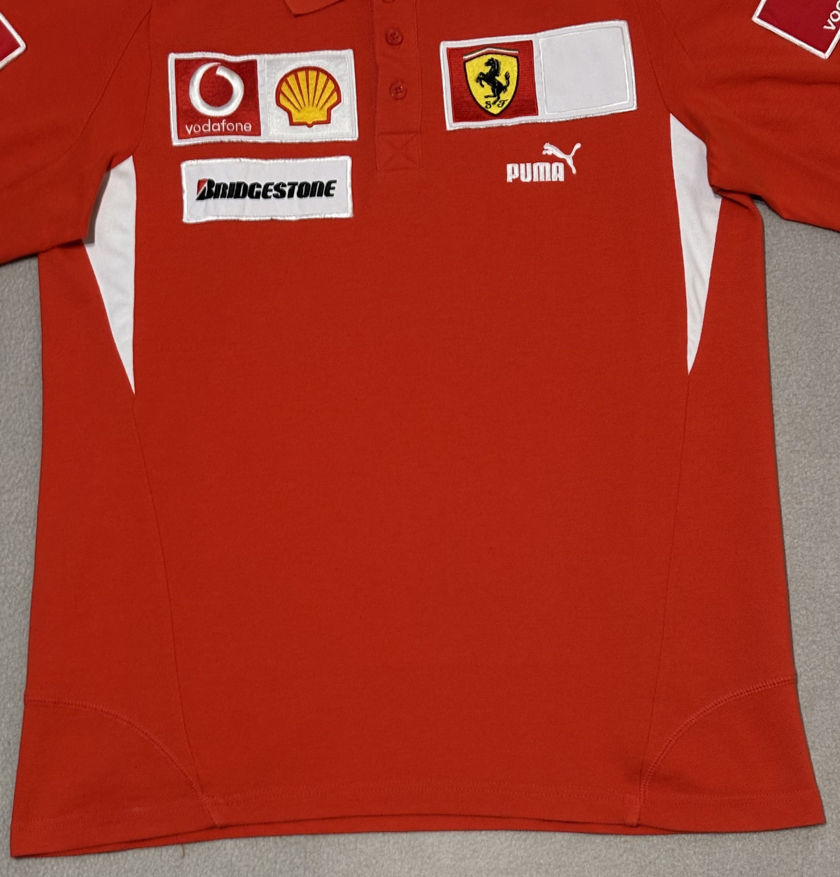 Ferrari × Puma Scuderia Ferrari Puma Vodafone Polo Roz. S Size US S / EU 44-46 / 1 - 6 Thumbnail