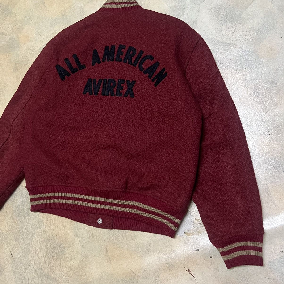 Avirex Vintage Avirex USA Varsity Jacket Big Logo Size US S / EU 44-46 / 1 - 14 Thumbnail
