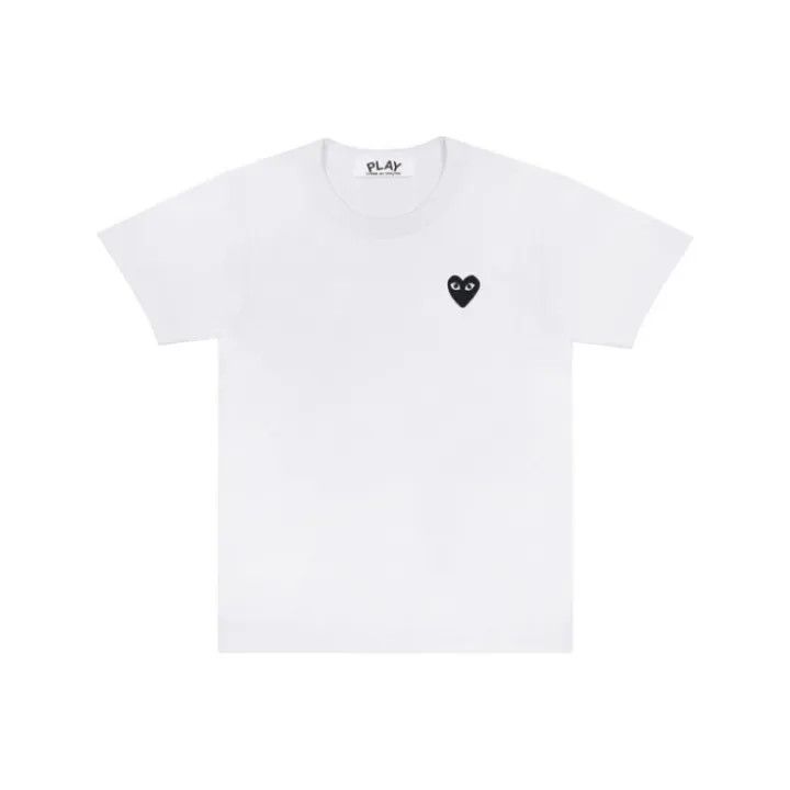 Comme des Garcons Comme des Garcons Play Black Heart Short Sleeve T-shirt 0079 Size L / US 10 / IT 46 - 1 Thumbnail
