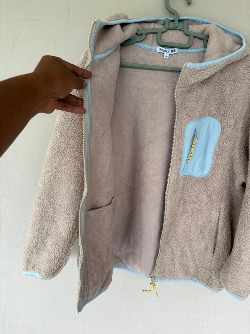 JW Anderson × Uniqlo J.W.Anderson X Uniqlo Sherpa Fleece Zipper Hoodie Design Size US M / EU 48-50 / 2 - 5 Thumbnail