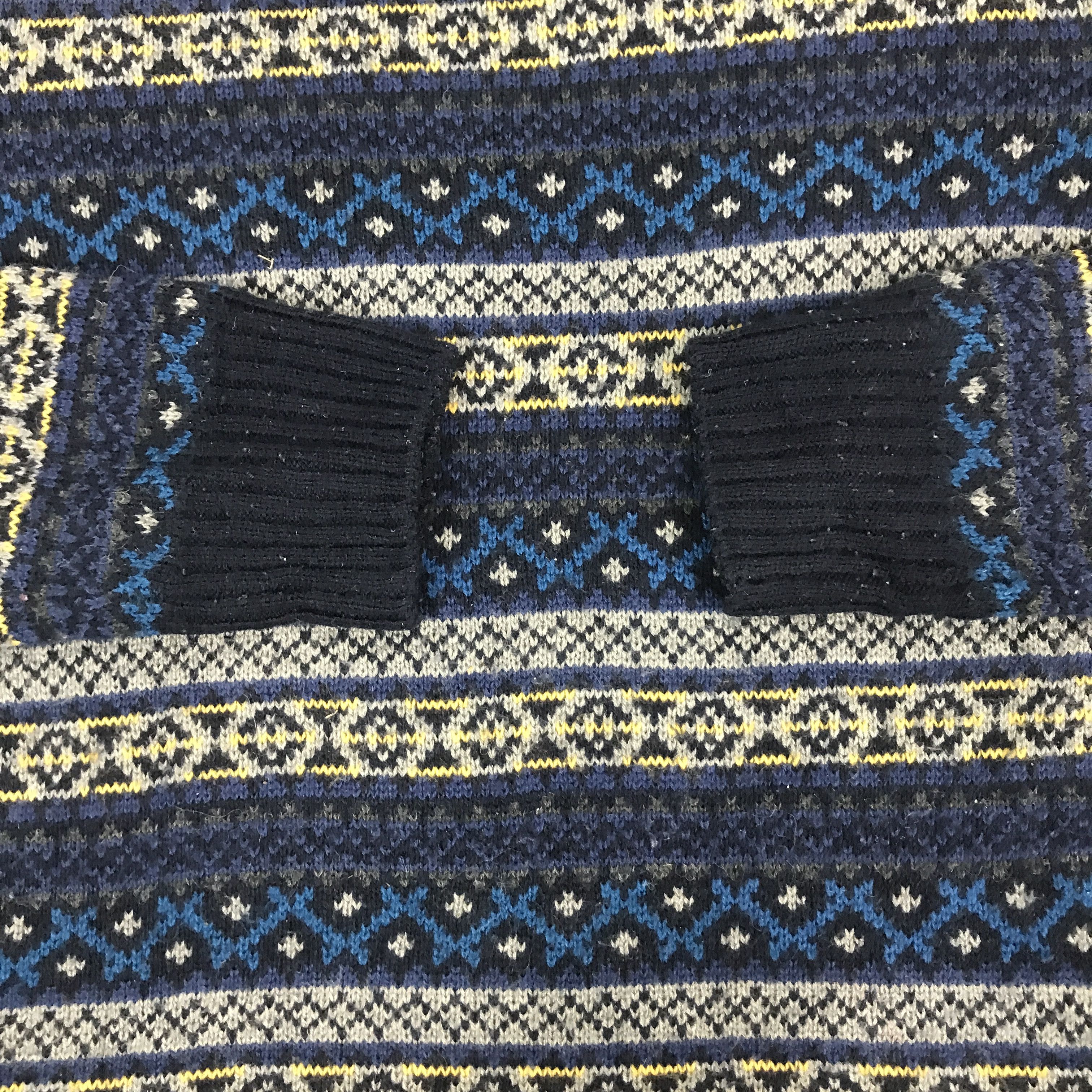 Issey Miyake × Japanese Brand JAPAN SEVENDAYS=SUNDAY NAVAJO DESIGN KNITWEAR JACKET Size US S / EU 44-46 / 1 - 7 Thumbnail