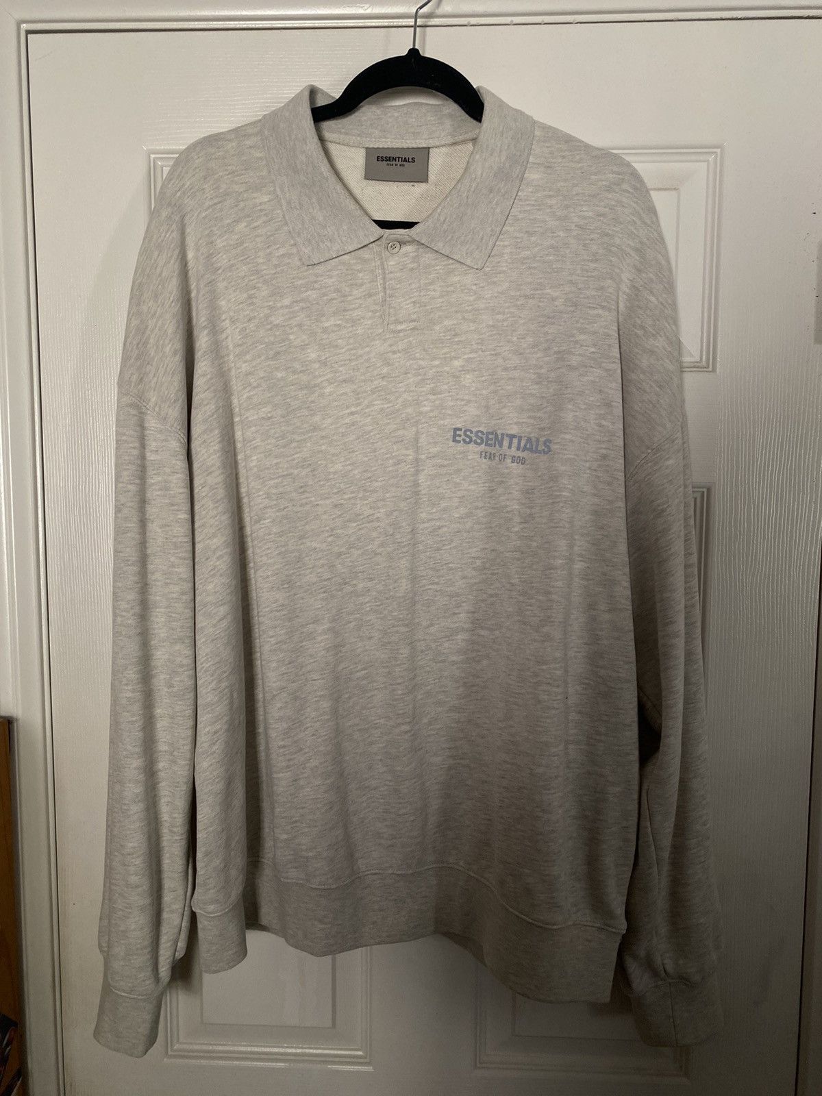 Essentials × Fear of God FOG Essentials L/S Polo | Grailed