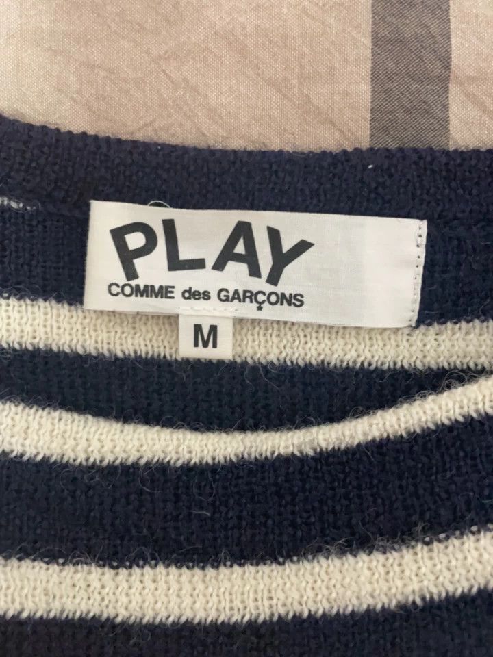 Comme des Garcons Comme Des Garcons Wool striped shirt Size M / US 6-8 / IT 42-44 - 2 Thumbnail