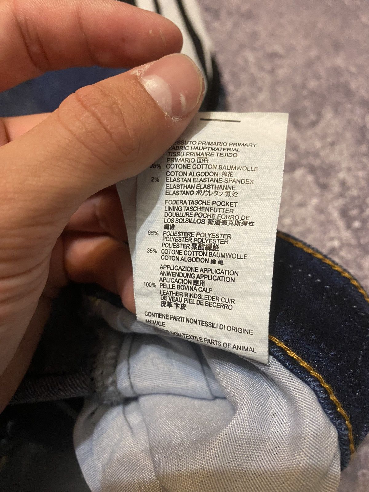 Dsquared2 Vintage Dsquared2 castom denim Size US 30 / EU 46 - 9 Thumbnail