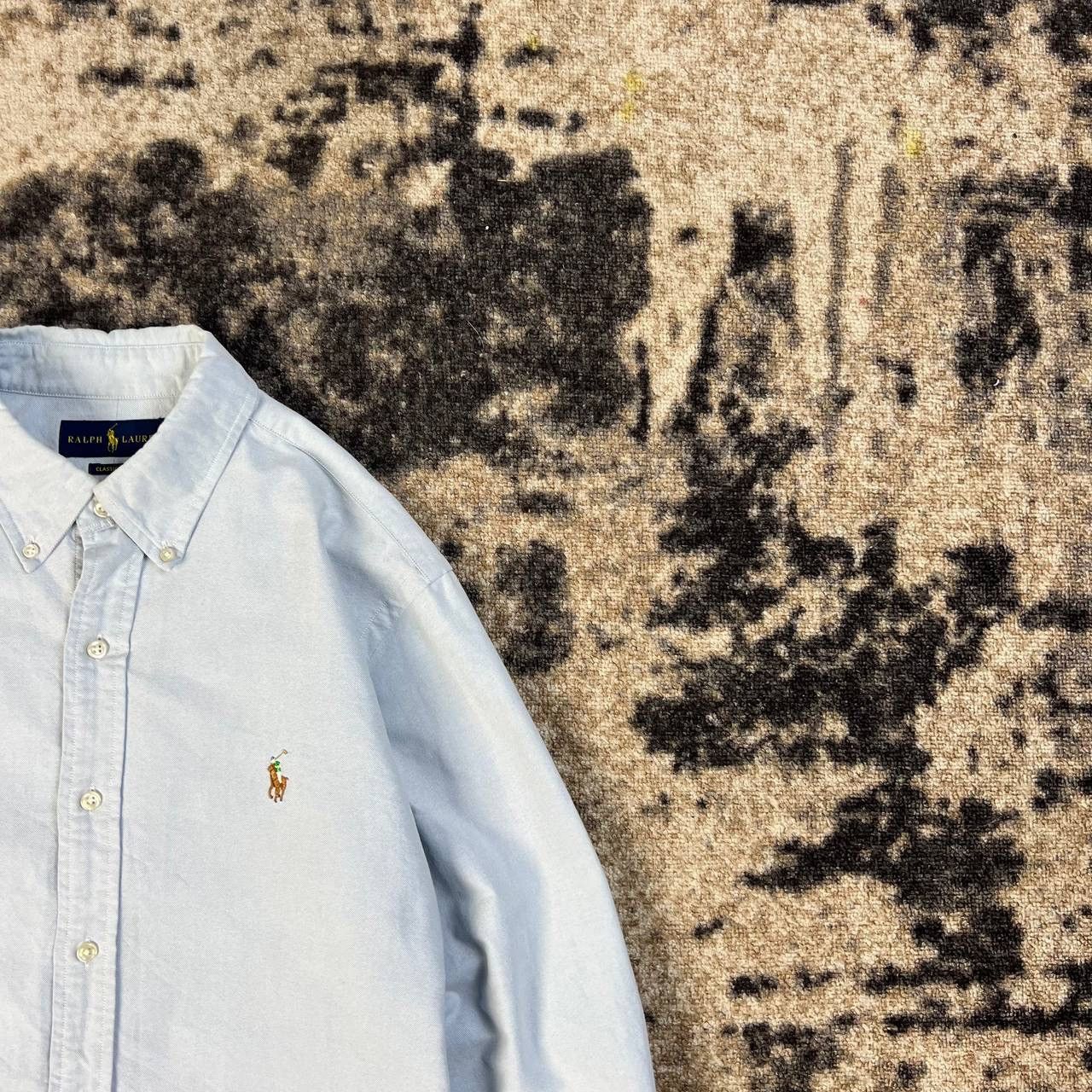 Polo Ralph Lauren Polo Ralph Lauren Luxury Mini Logo Button Up Shirt Size US M / EU 48-50 / 2 - 2 Thumbnail