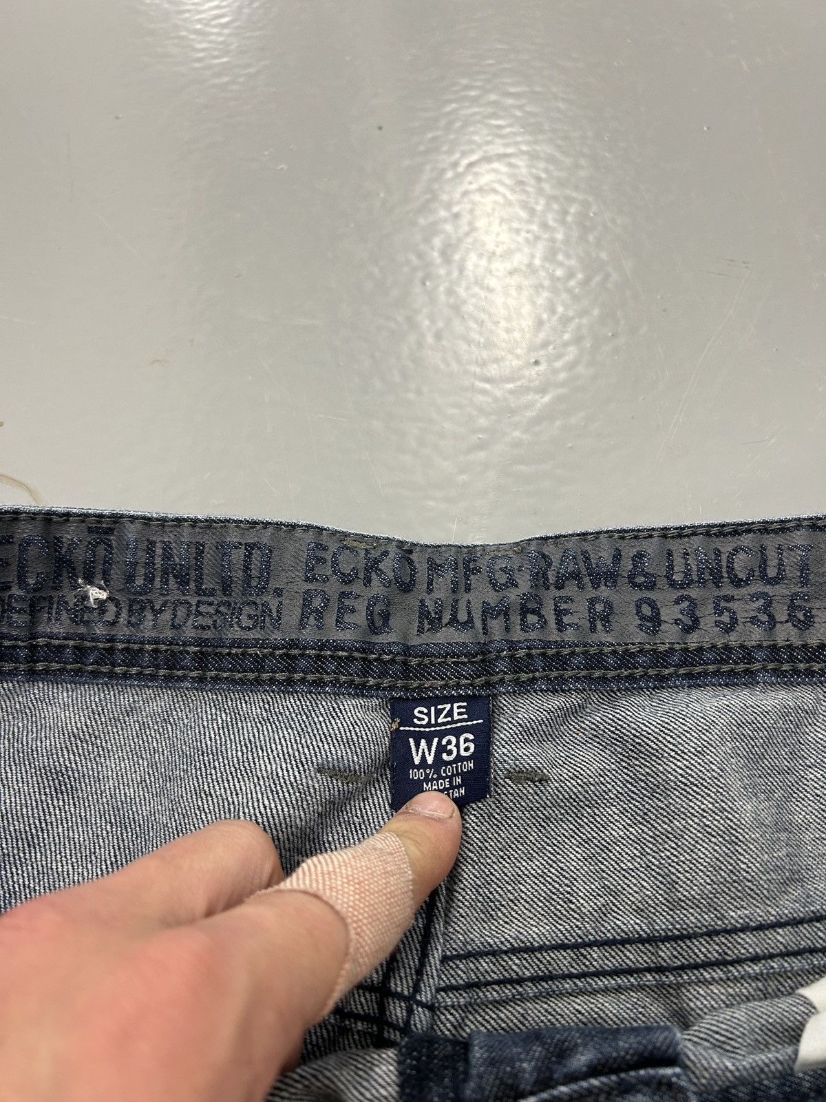 Ecko Unltd. Crazy vintage y2k baggy Ecko Unltd jnco style jorts skater Size US 36 / EU 52 - 6 Thumbnail
