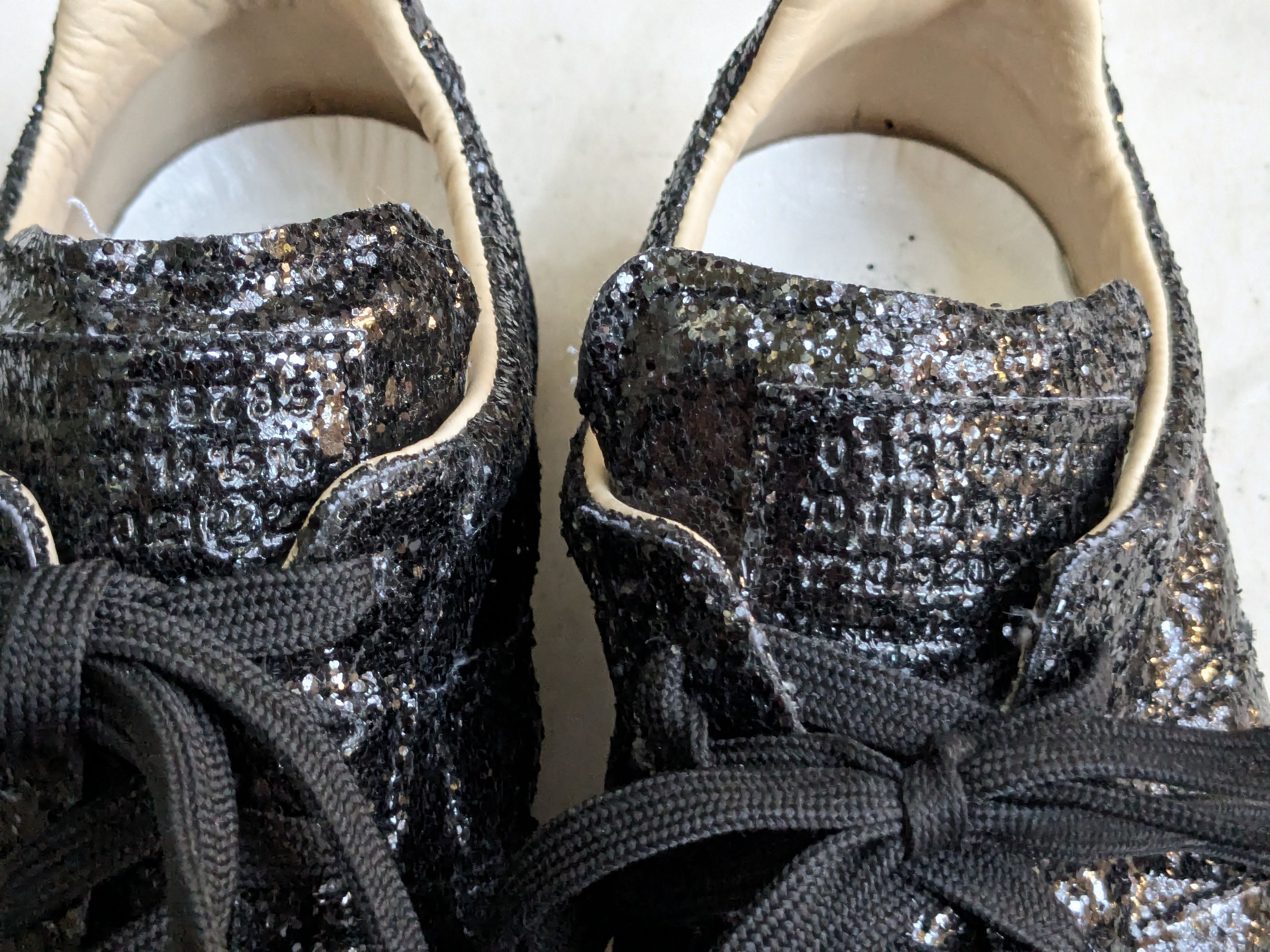 Maison Margiela Maison Margiela GAT Replica Black Glitter 10 43 Size US 10 / EU 43 - 5 Thumbnail
