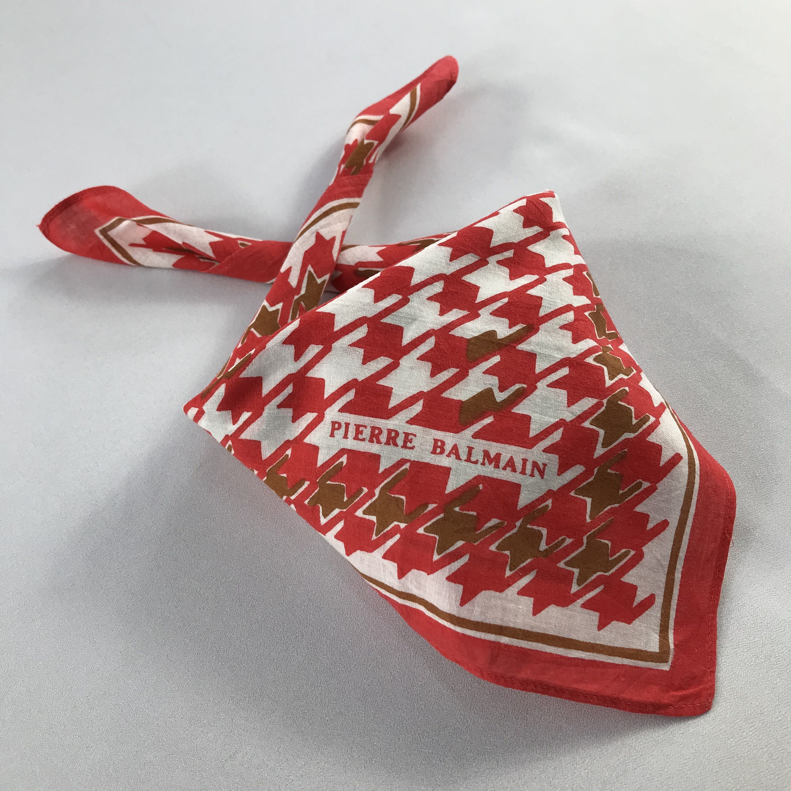 Pierre Balmain Pierre Balmain Handkerchief / Bandana / Neckerchief C669 Size ONE SIZE - 2 Thumbnail