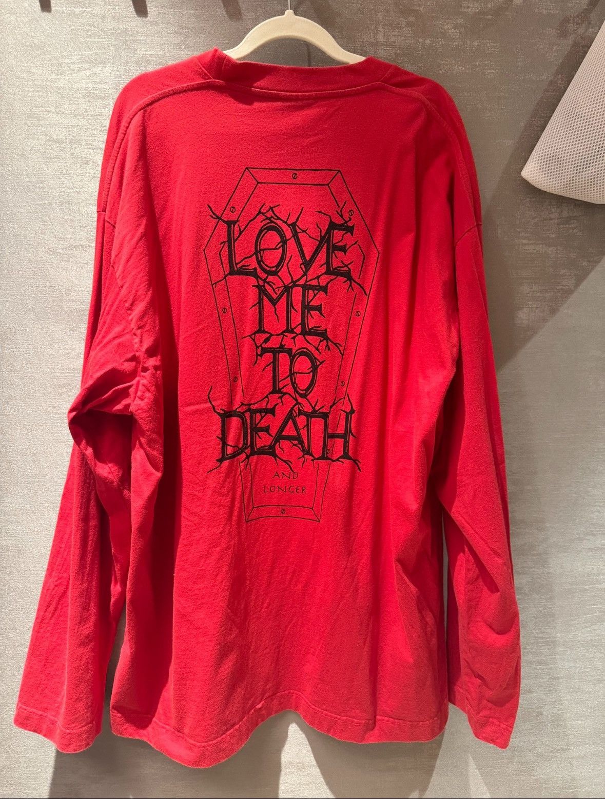 Vetements Vetements LOVE ME TO DEATH long sleeve Size US L / EU 52-54 / 3 - 1 Thumbnail