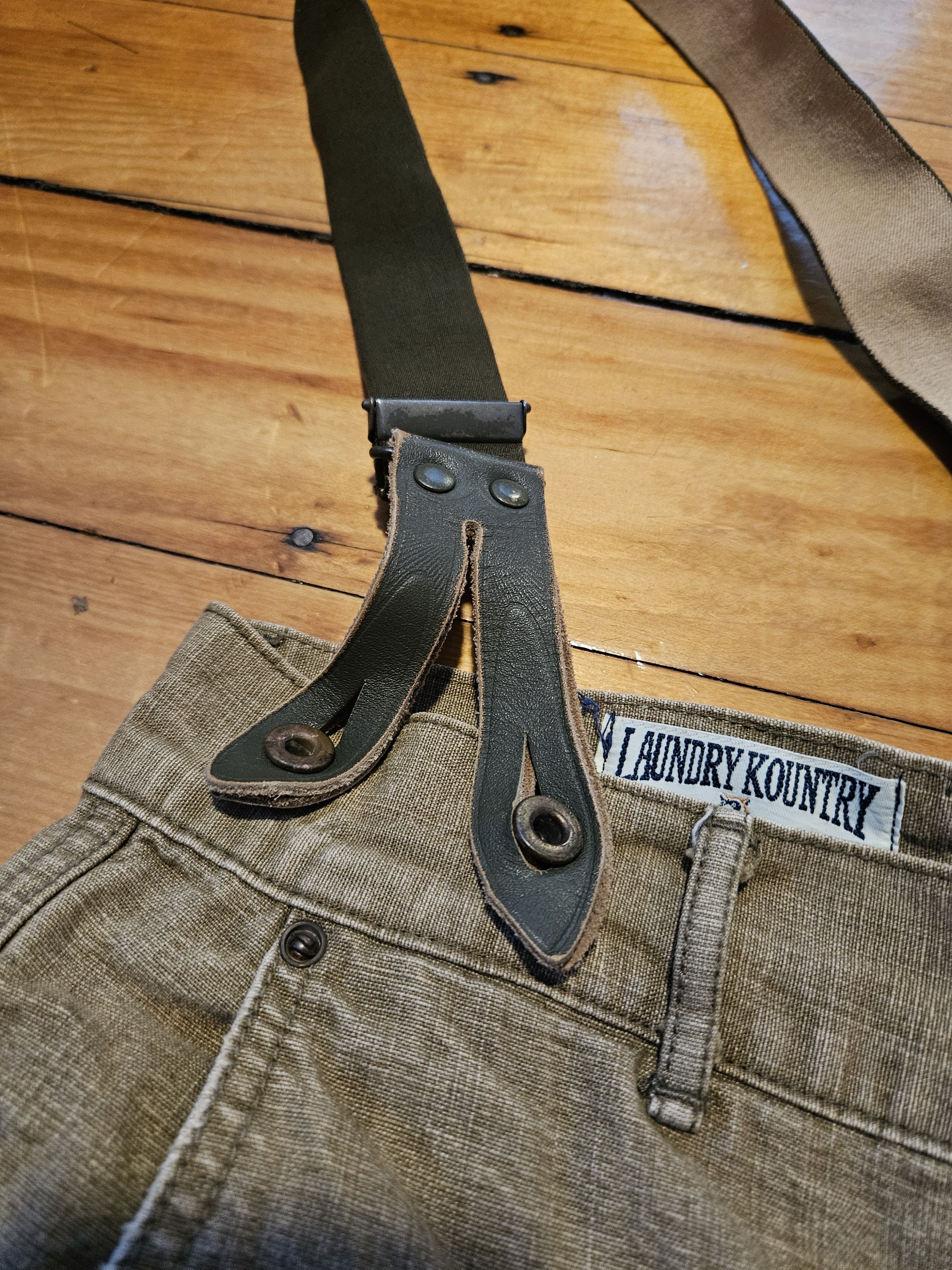 Kapital Kountry Repair Suspender Shorts Size US 32 / EU 48 - 8 Thumbnail