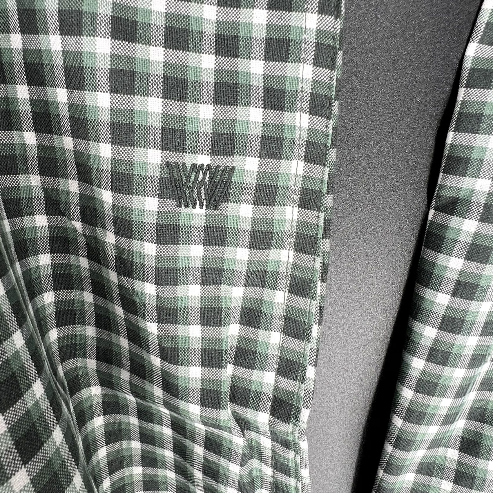 Vintage NWT Mack Weldon Airflex Shirt - Green Gingham - 2XL - Button-Up Mens Size US XXL / EU 58 / 5 - 7 Thumbnail