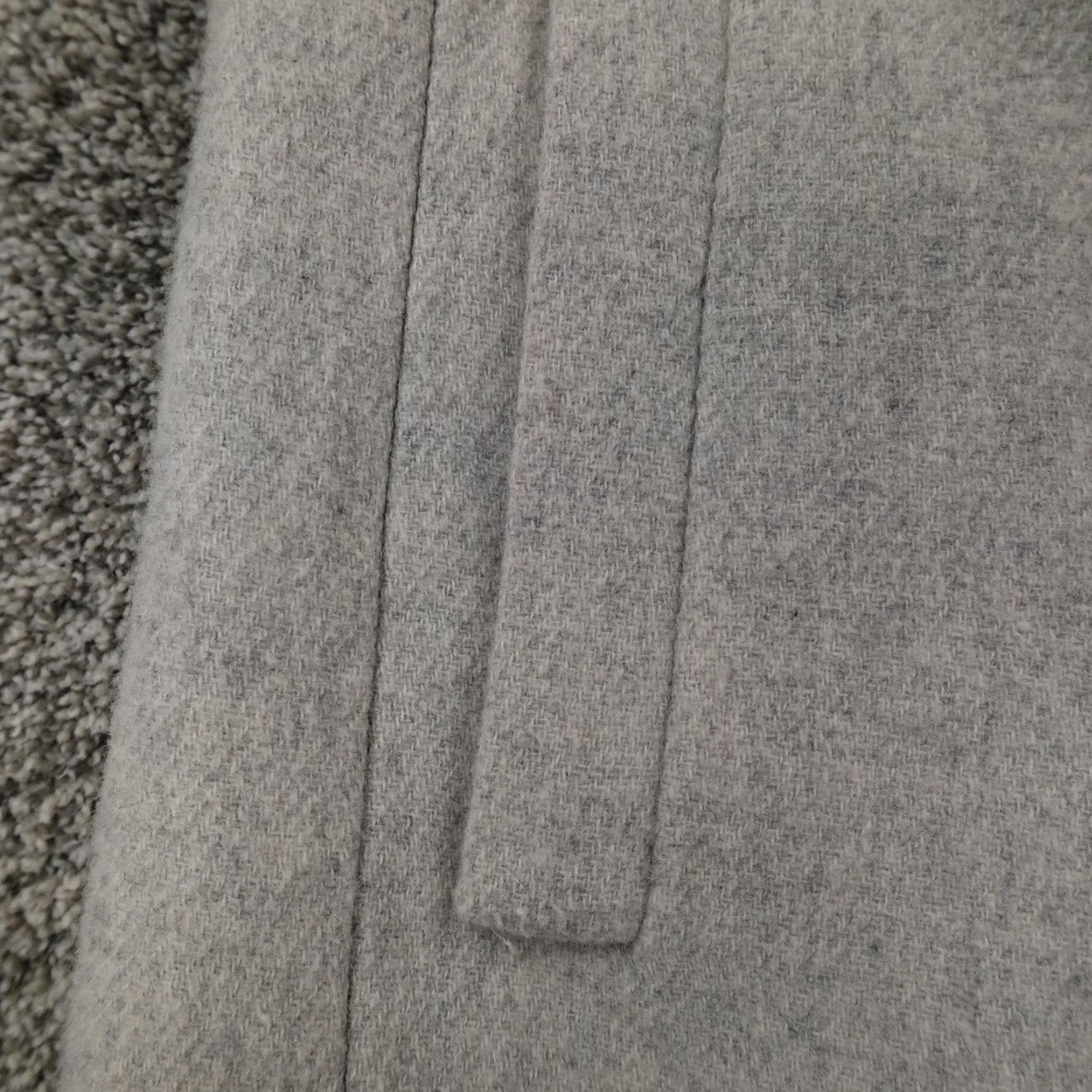 J.Crew **J Crew Women's Mid-Length Wool Blend Coat 22 Gray Full Zip Lined** User: J Crew Women's Mid-Length Wool Blend Coat 22 Gray Full Zip Lined Size 3XL / US 20-22 - 7 Thumbnail