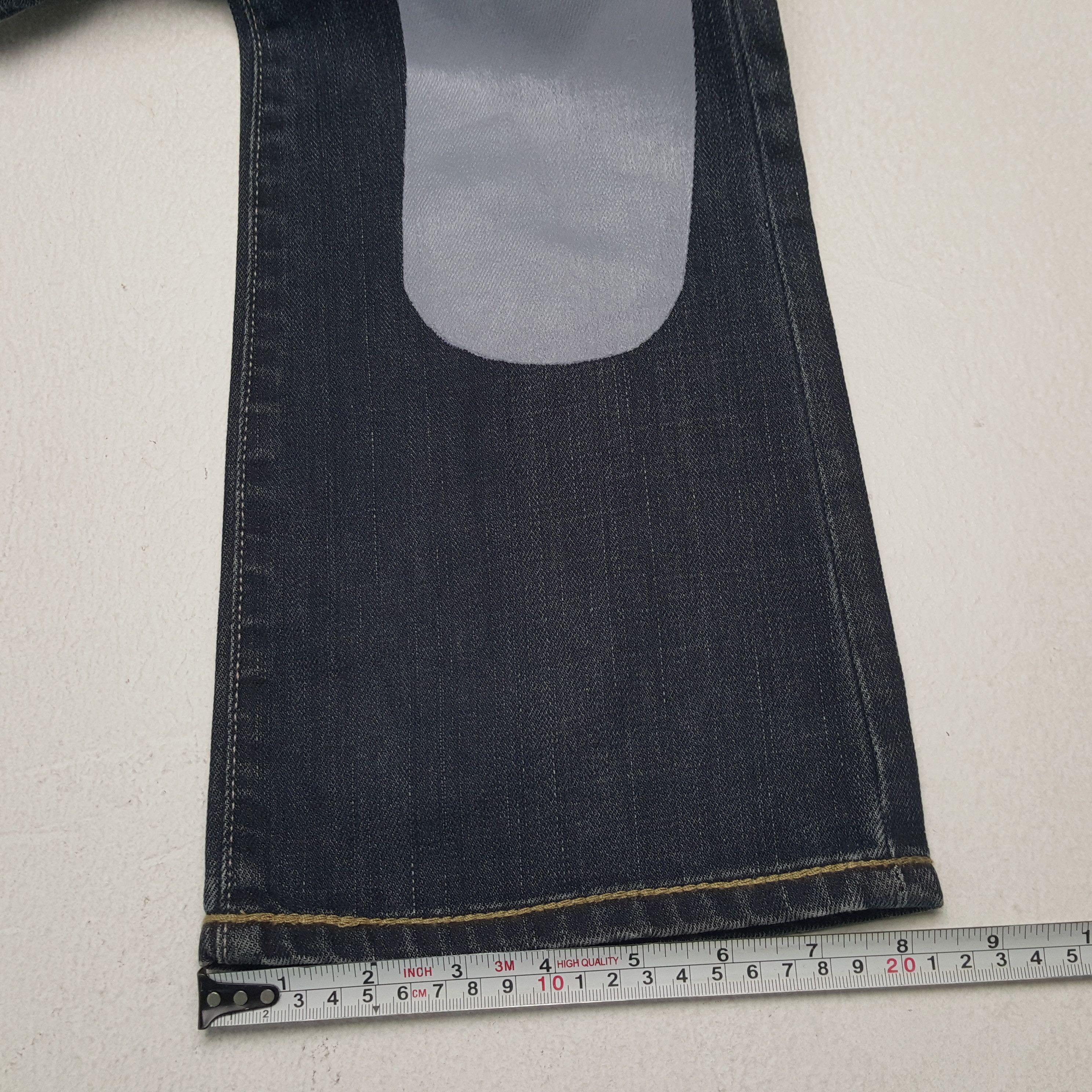 Evisu × Puma × Vintage EVISU x PUMA Japanese Brand Streetwear Custom Daicock Jeans Size 30" / US 8 / IT 44 - 11 Thumbnail