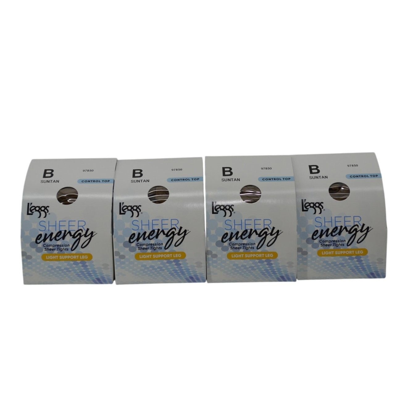 Other Leggs Suntan 4 Pack Size B Pairs 4 Control Top Sheer Energy Size ONE SIZE - 1 Thumbnail
