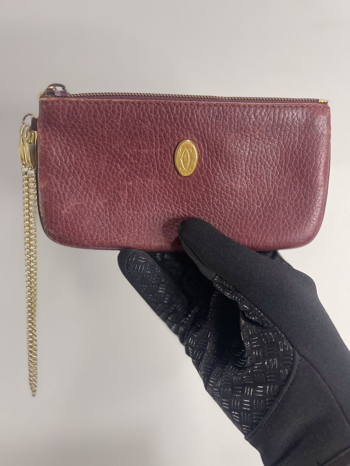 Cartier Luxury Vintage Cartier Leather Wrislet Pouch Size ONE SIZE - 2 Thumbnail