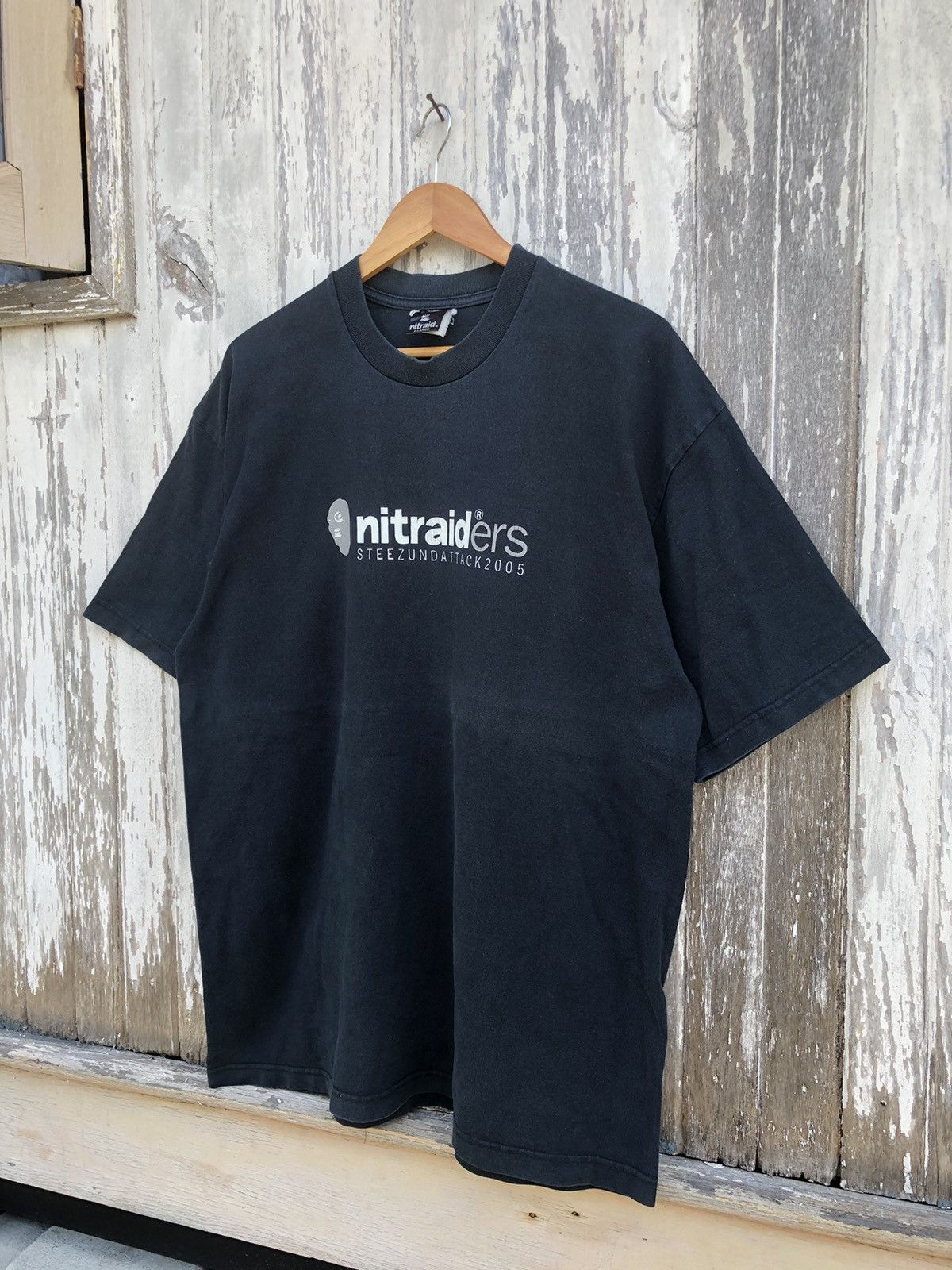 Nitraid × Vintage RARE Vintage Y2K Nitraiders Steezundattack 2005 Tshirts Size US XL / EU 56 / 4 - 3 Thumbnail