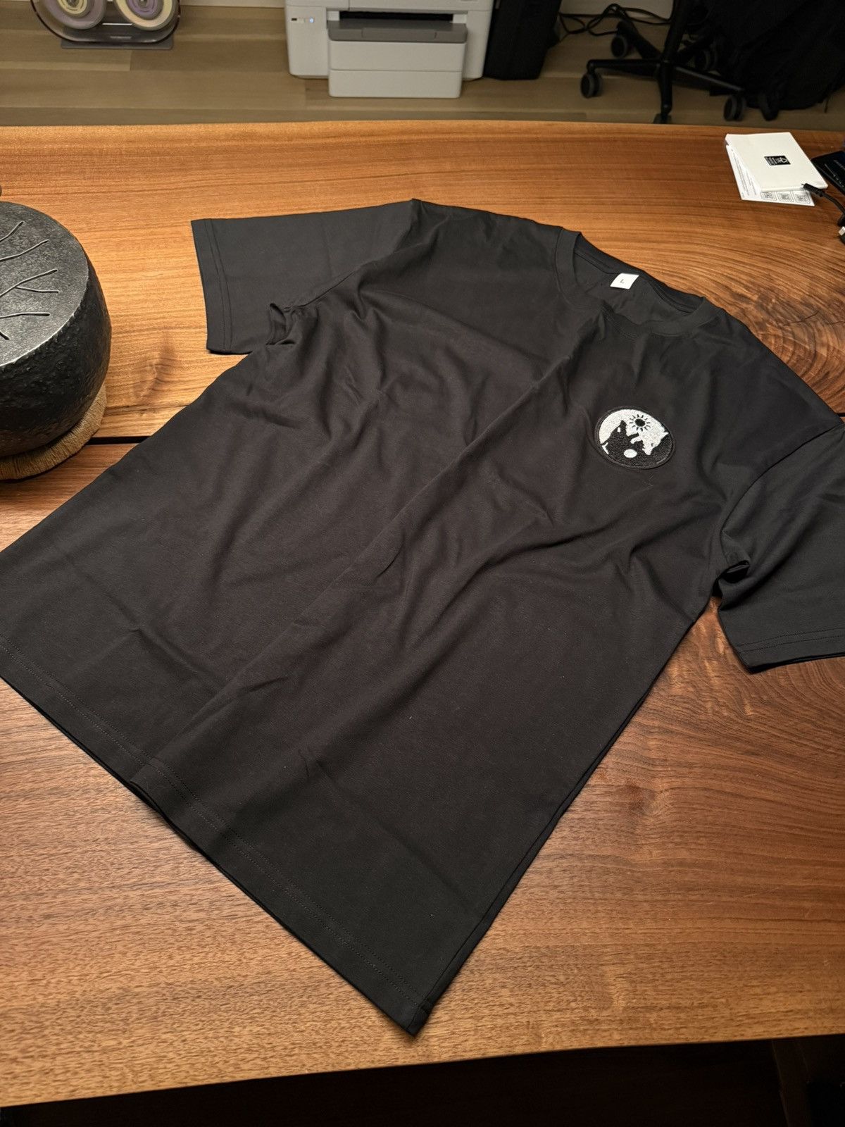 Other Black T-shirt for men K&M Size US L / EU 52-54 / 3 - 2 Thumbnail