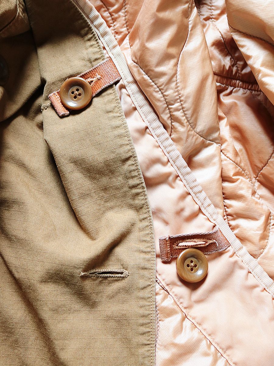 Kapital kapital Dyed Nylon Quilted Lining Ring Coat jacket Size US S / EU 44-46 / 1 - 4 Thumbnail