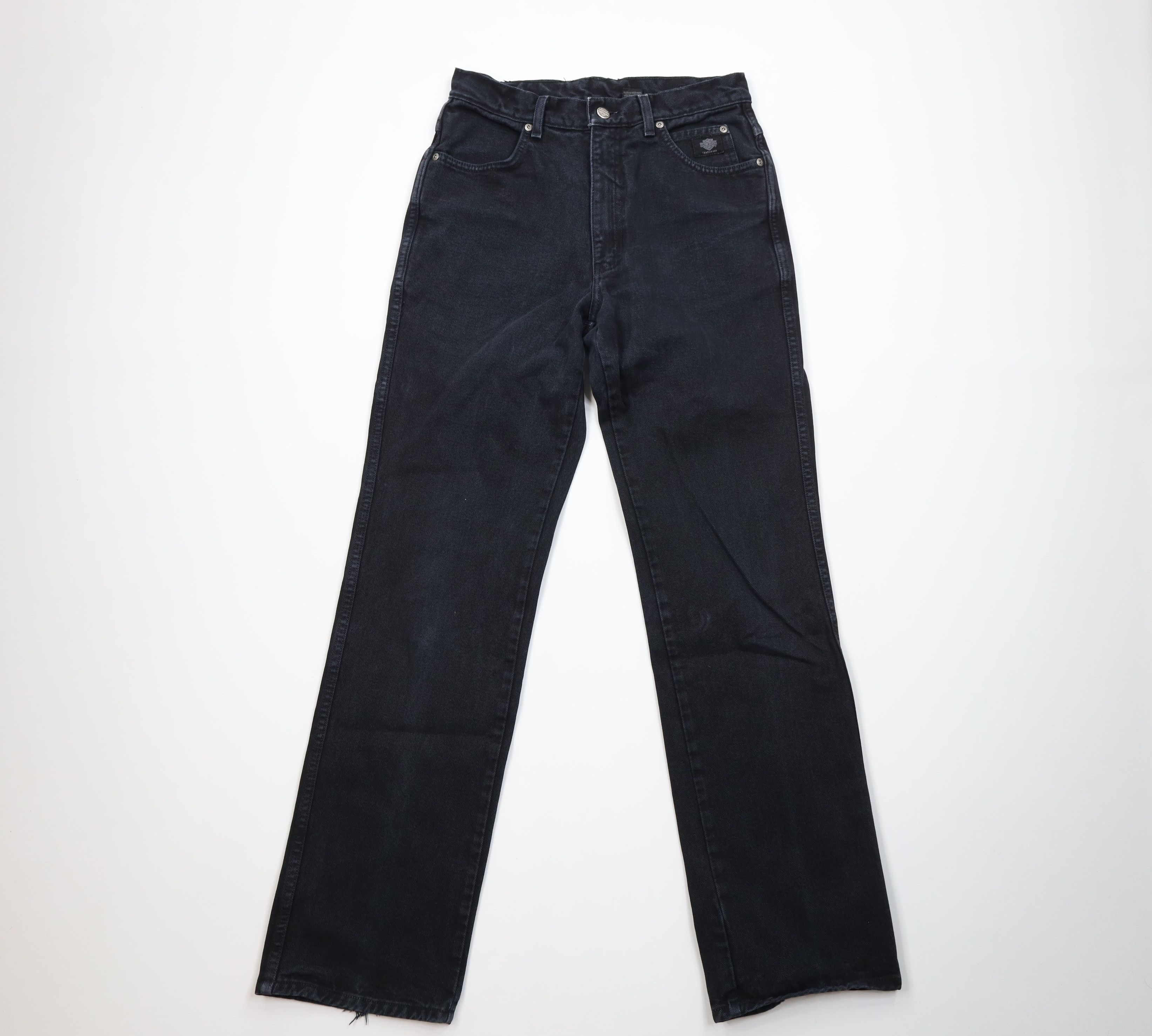 Harley Davidson Vintage 90s Harley Davidson Straight Leg Denim Jeans USA Size 30" / US 8 / IT 44 - 1 Thumbnail