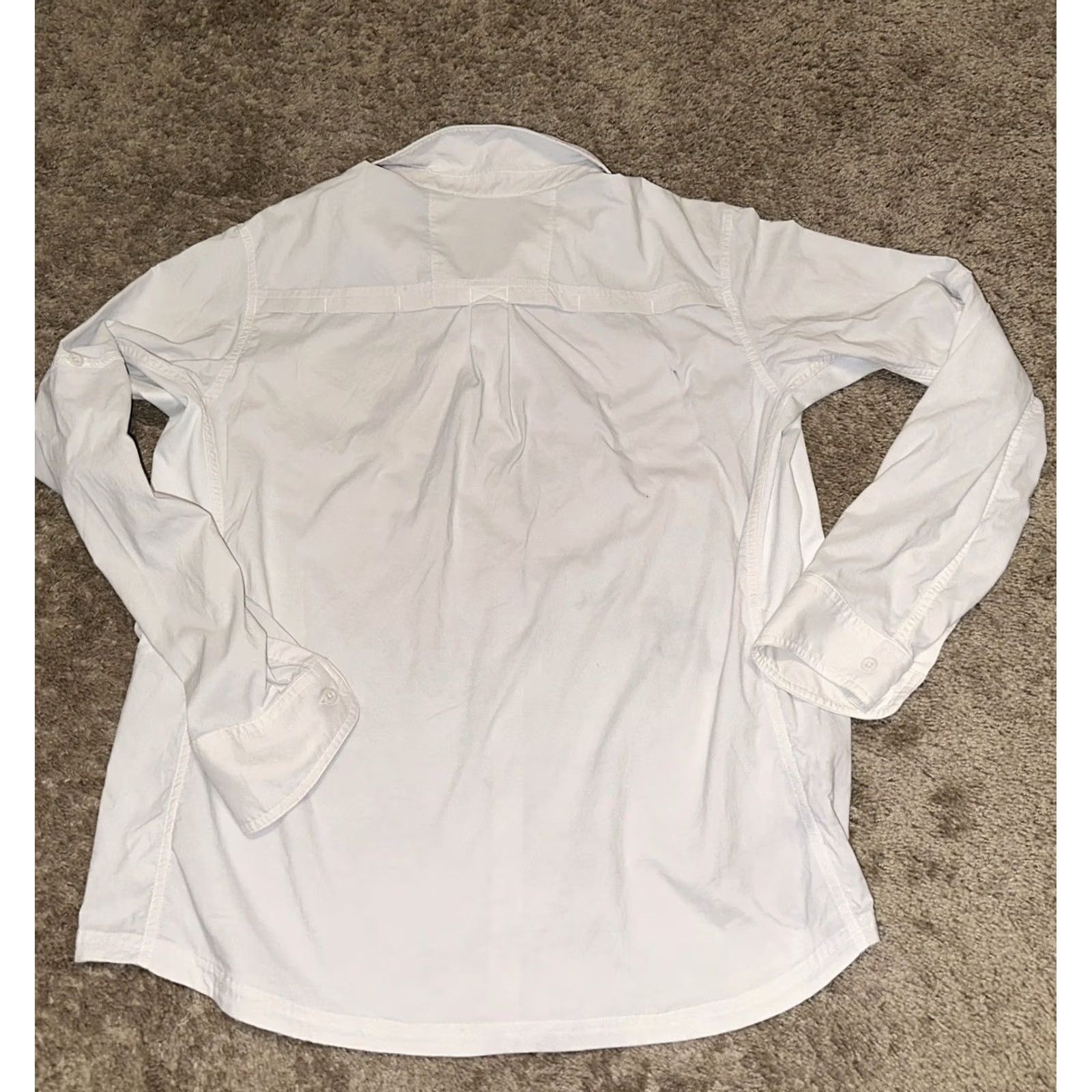 Vintage REI Co-op Shirt Womens XL Outdoor Hiking Button Performance White Logo Shirt Women XL White Logo Light Breathable"} Size XL / US 12-14 / IT 48-50 - 5 Thumbnail