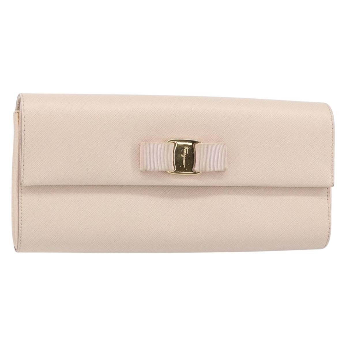 Salvatore Ferragamo Salvatore Ferragamo Vala Shoulder Bag Leather Size ONE SIZE - 1 Thumbnail