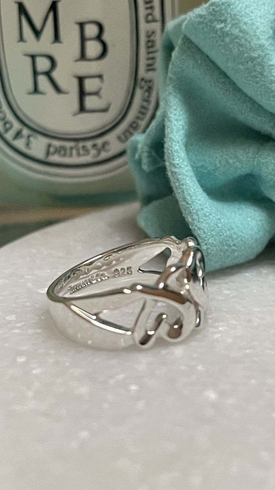 Tiffany & Co. TIFFANY & Co. Picasso Triple Heart Silver Ring Size 5.25NEW Size ONE SIZE - 11 Thumbnail
