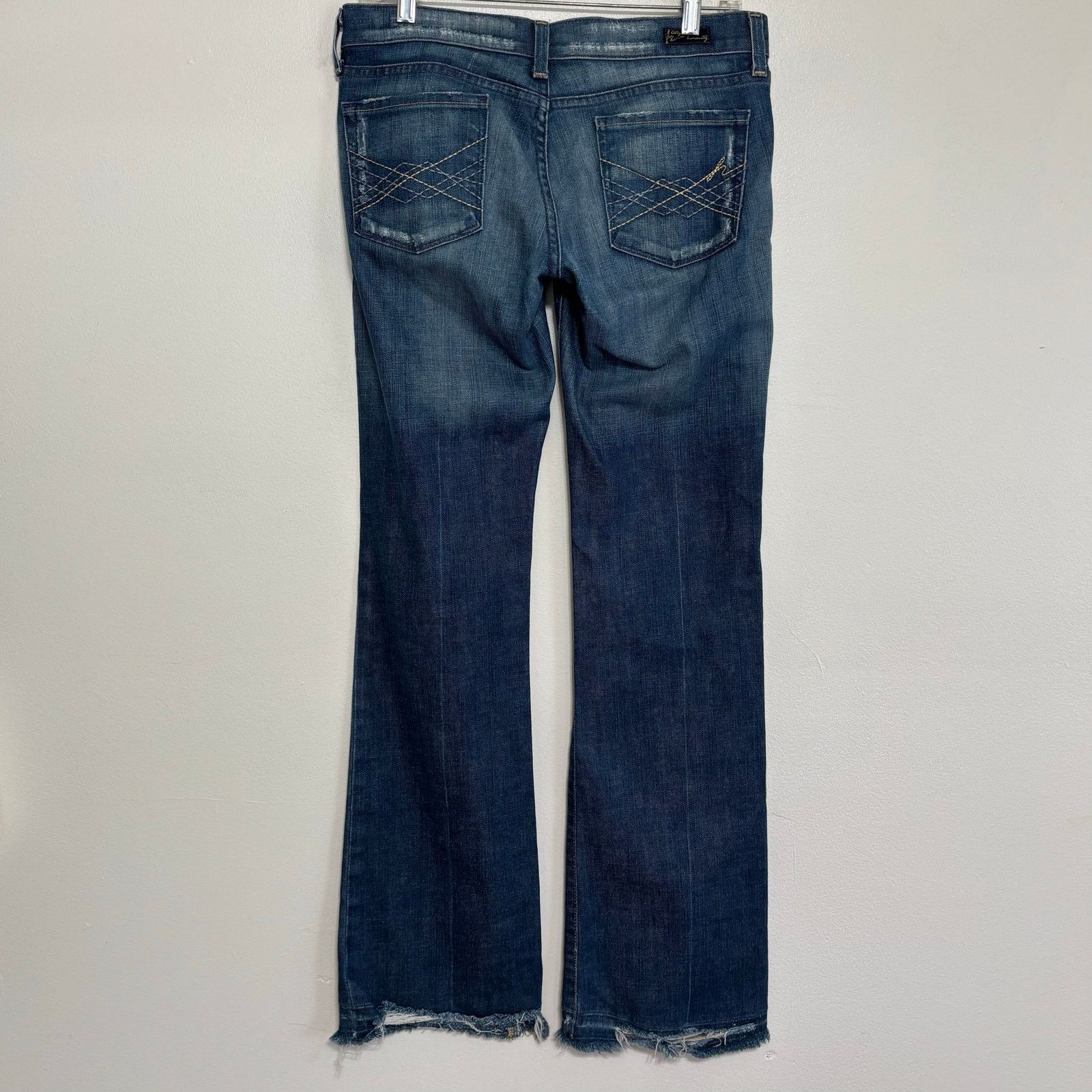Citizens Of Humanity Citizens of Humanity Elle Bootcut Distressed Jeans Size 28 Size 31" - 2 Thumbnail