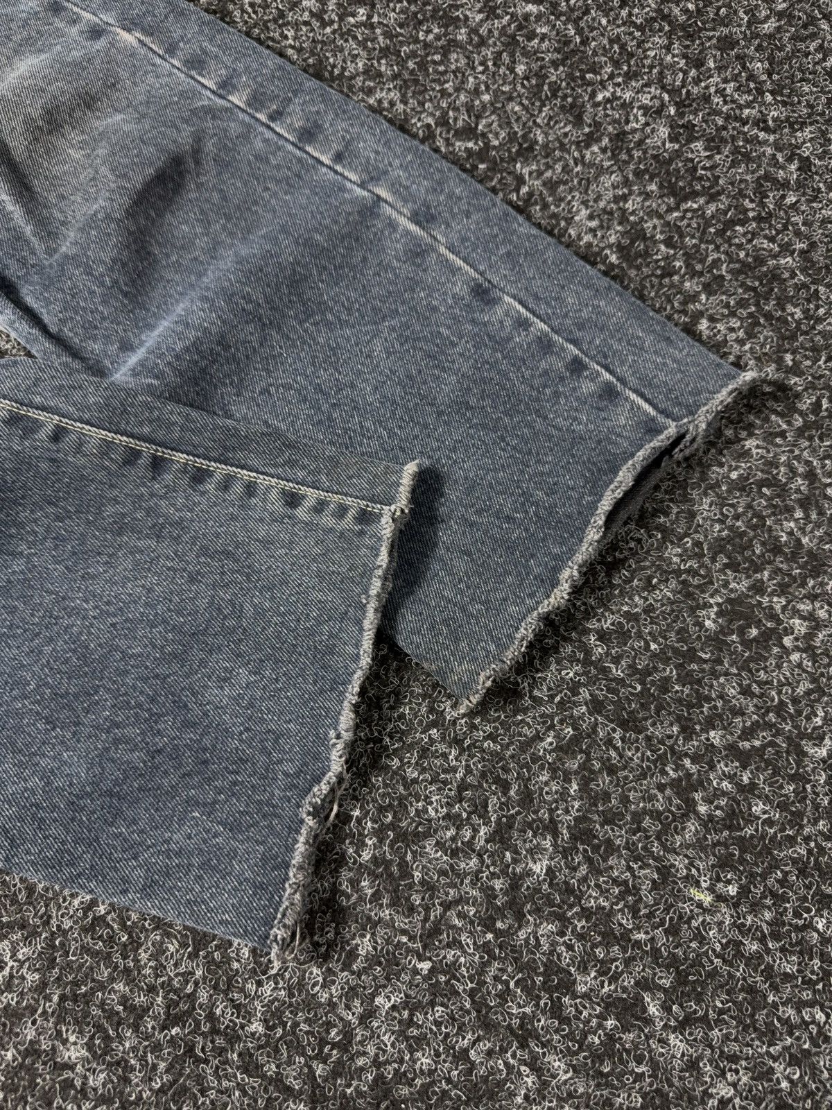 Diesel 00s Retro Diesel Industry Punk Opium Luxury Denim Jeans Y2K Size US 28 / EU 44 - 4 Thumbnail