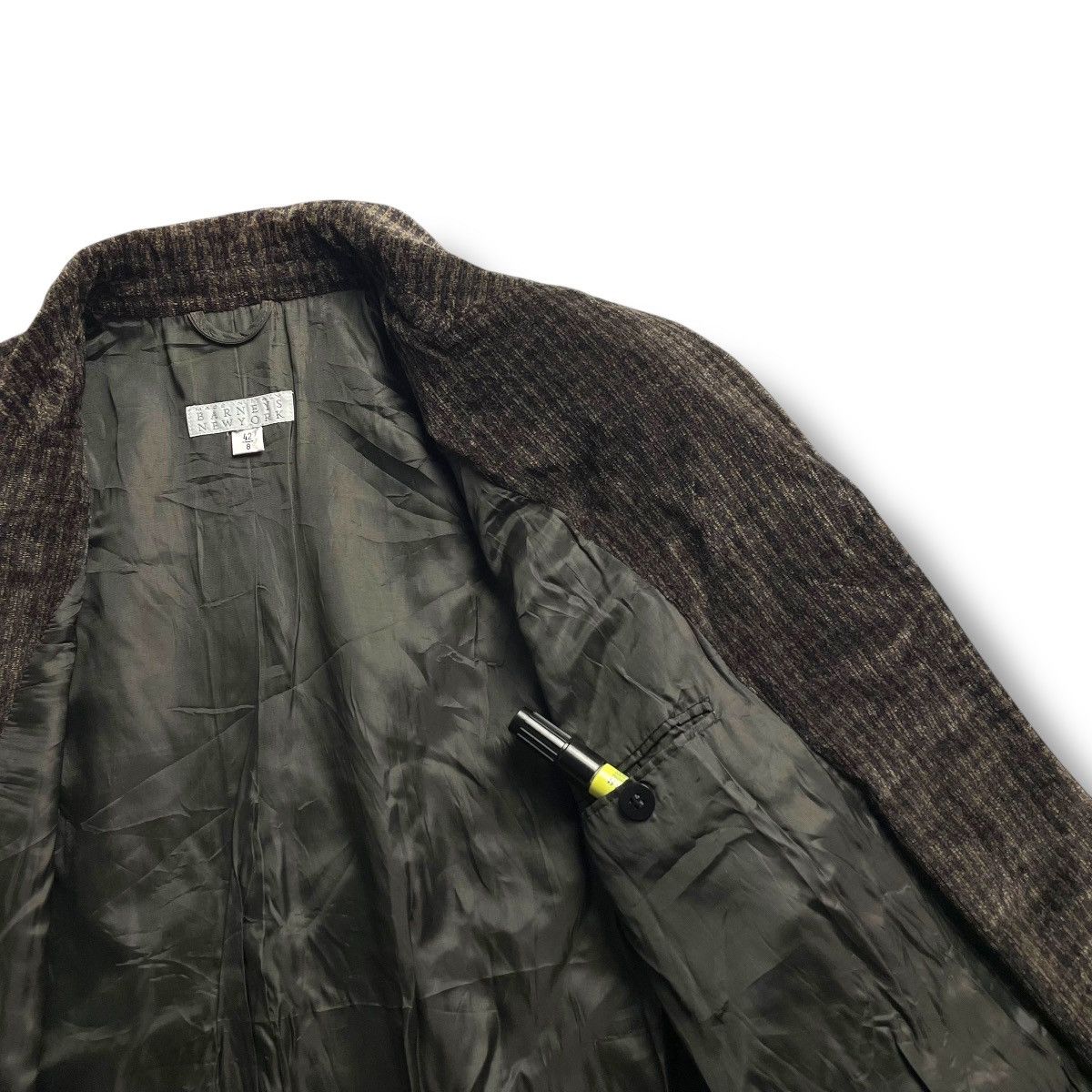 Barneys New York BARNES NEW YORK CORDUROY BLAZER COAT JACKET Size US M / EU 48-50 / 2 - 9 Thumbnail