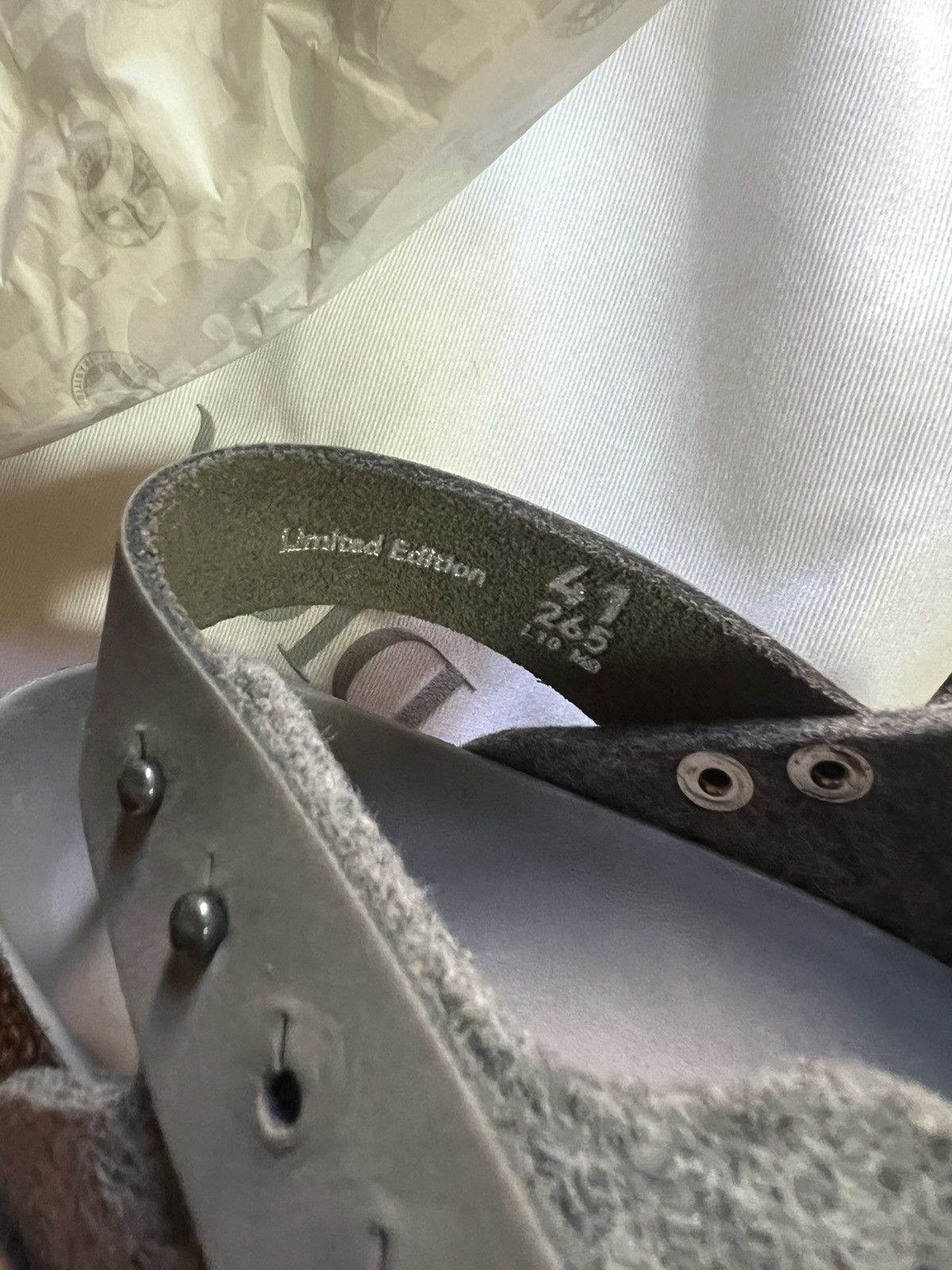 Birkenstock × Dior DIOR BIRKENSTOCKS TOKIO SLIPPER SZ 41 (8) Size US 8 / EU 41 - 10 Thumbnail