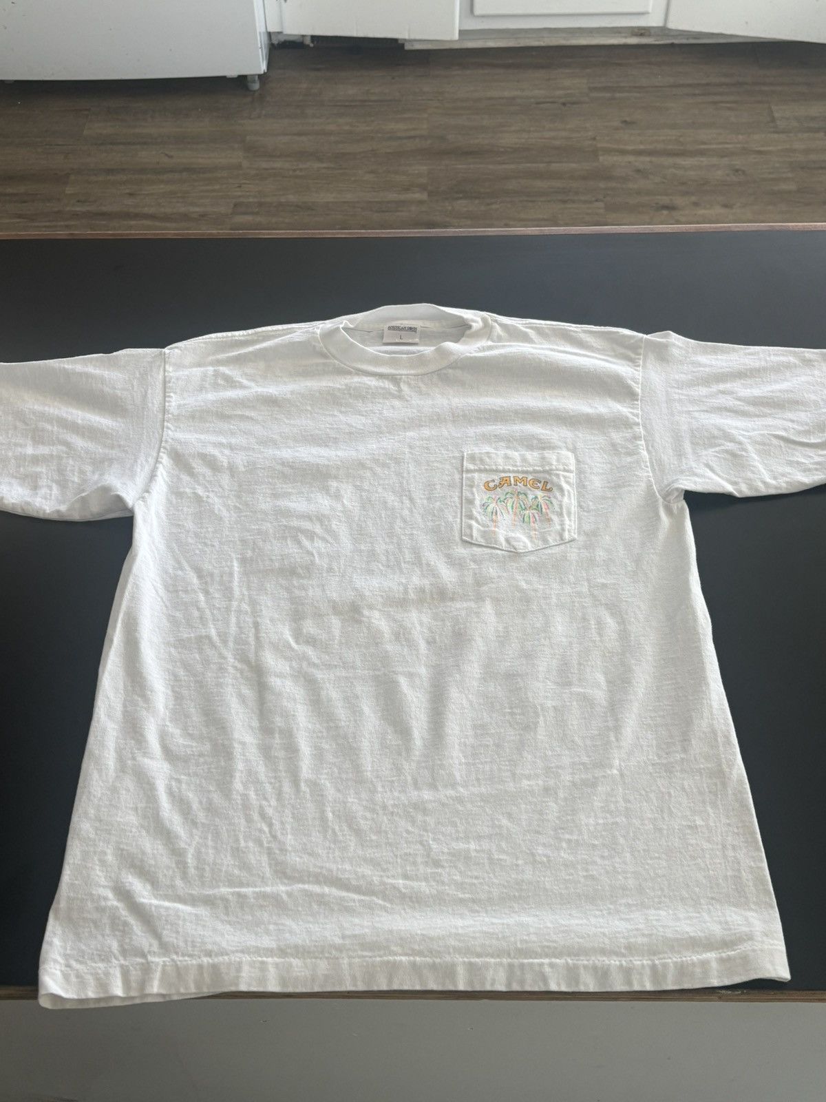 Vintage Rare 1993 Joe Camel Fireworks pocket tee Size US L / EU 52-54 / 3 - 4 Thumbnail