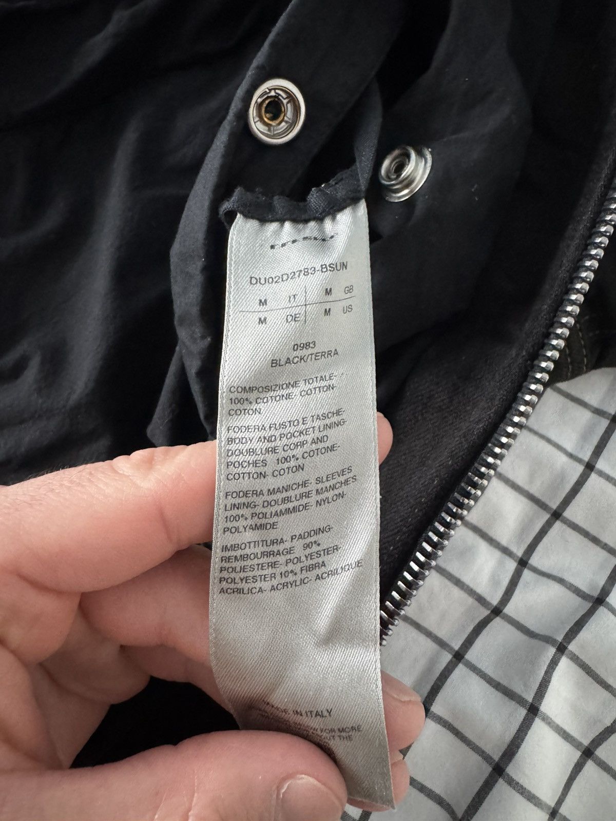 Rick Owens Drkshdw Rick Owens DRKSHDW Tie-Dye Denim Padded Jacket Size US M / EU 48-50 / 2 - 6 Thumbnail