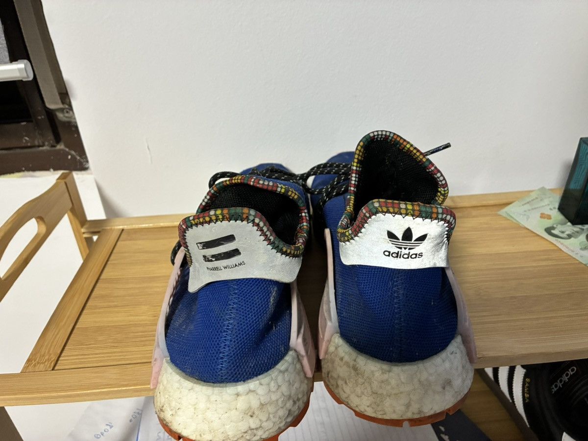 Adidas × Pharrell Adidas NMD Hu Pharrell Inspiration Pack Powder Blue Size US 11 / EU 44 - 4 Thumbnail